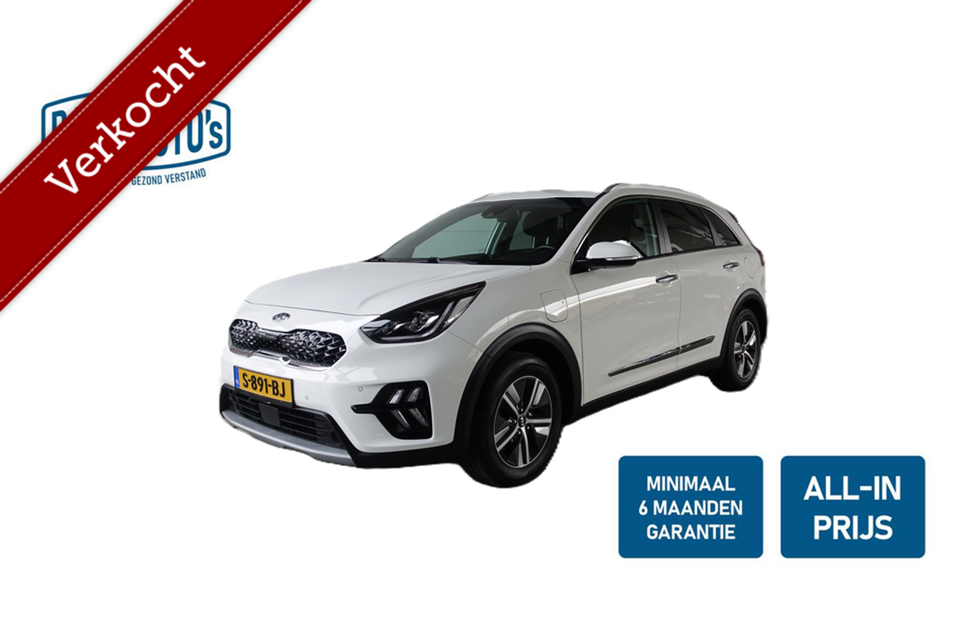 Kia Niro 1.6 GDi PHEV ExecutiveLine |FULL OPTION - RIJKLAARPRIJS 2020 - voorkant