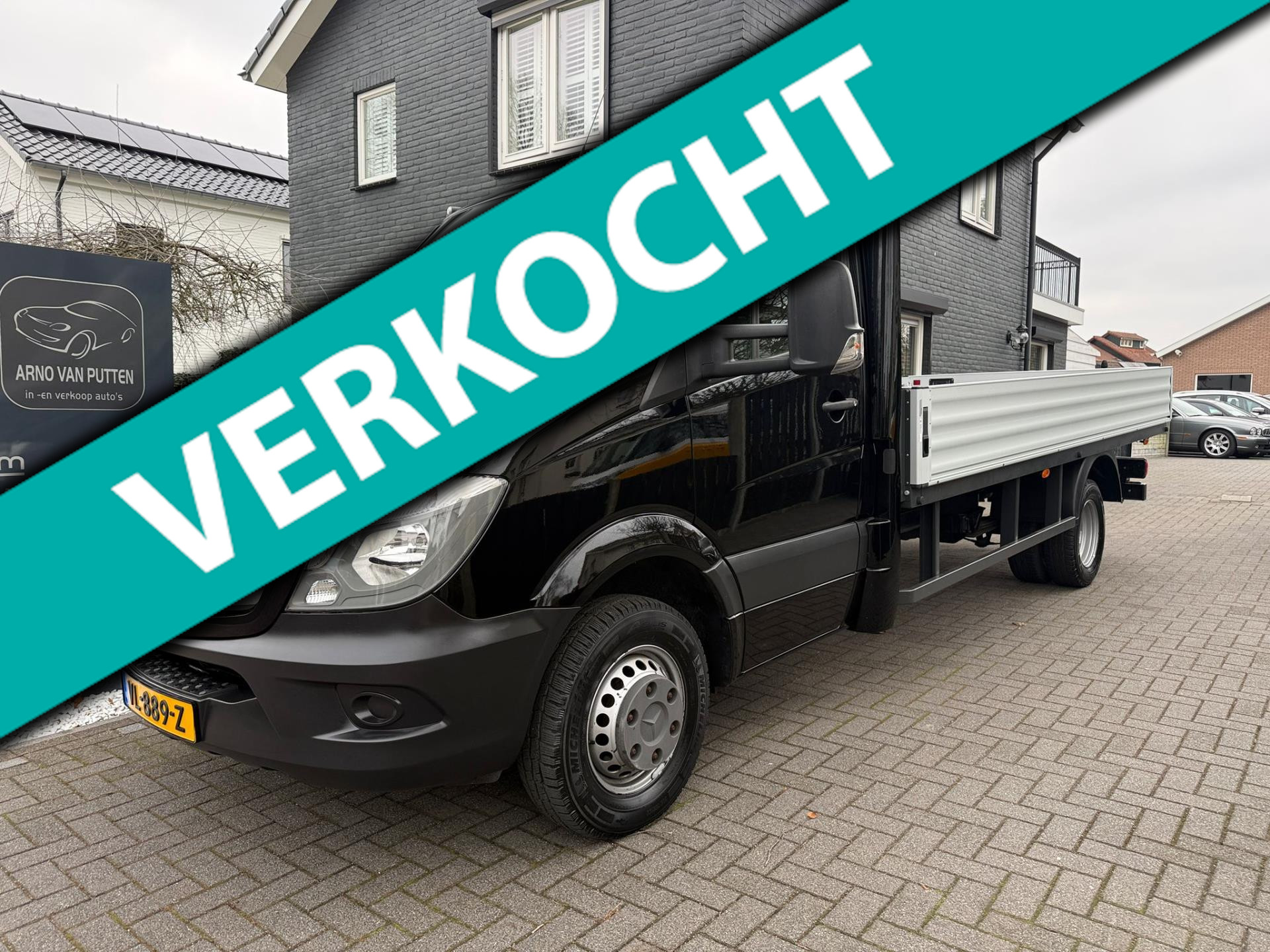 Mercedes-Benz Sprinter 519 3.0 V6 Open Laadbak 2015 - voorkant