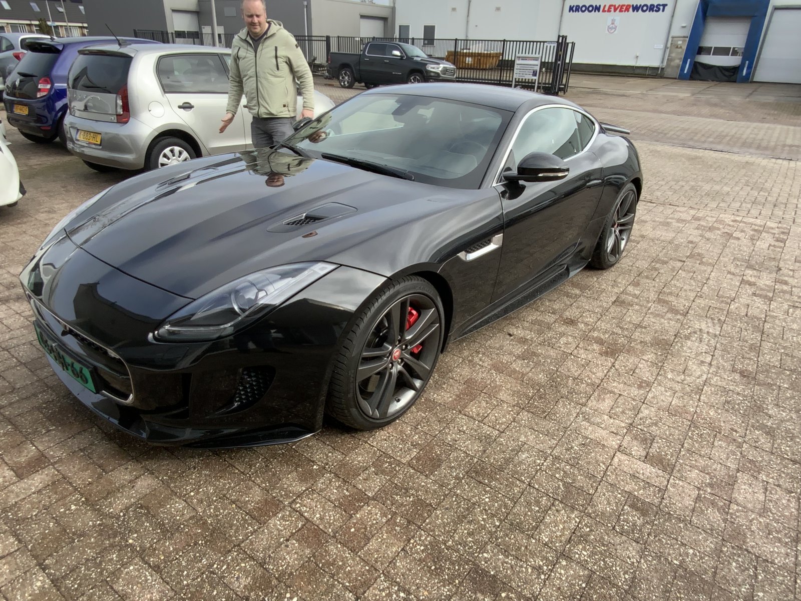Jaguar F-type 3.0 V6 AWD British Design Edition/380pk/59dkm 2018 - voorkant