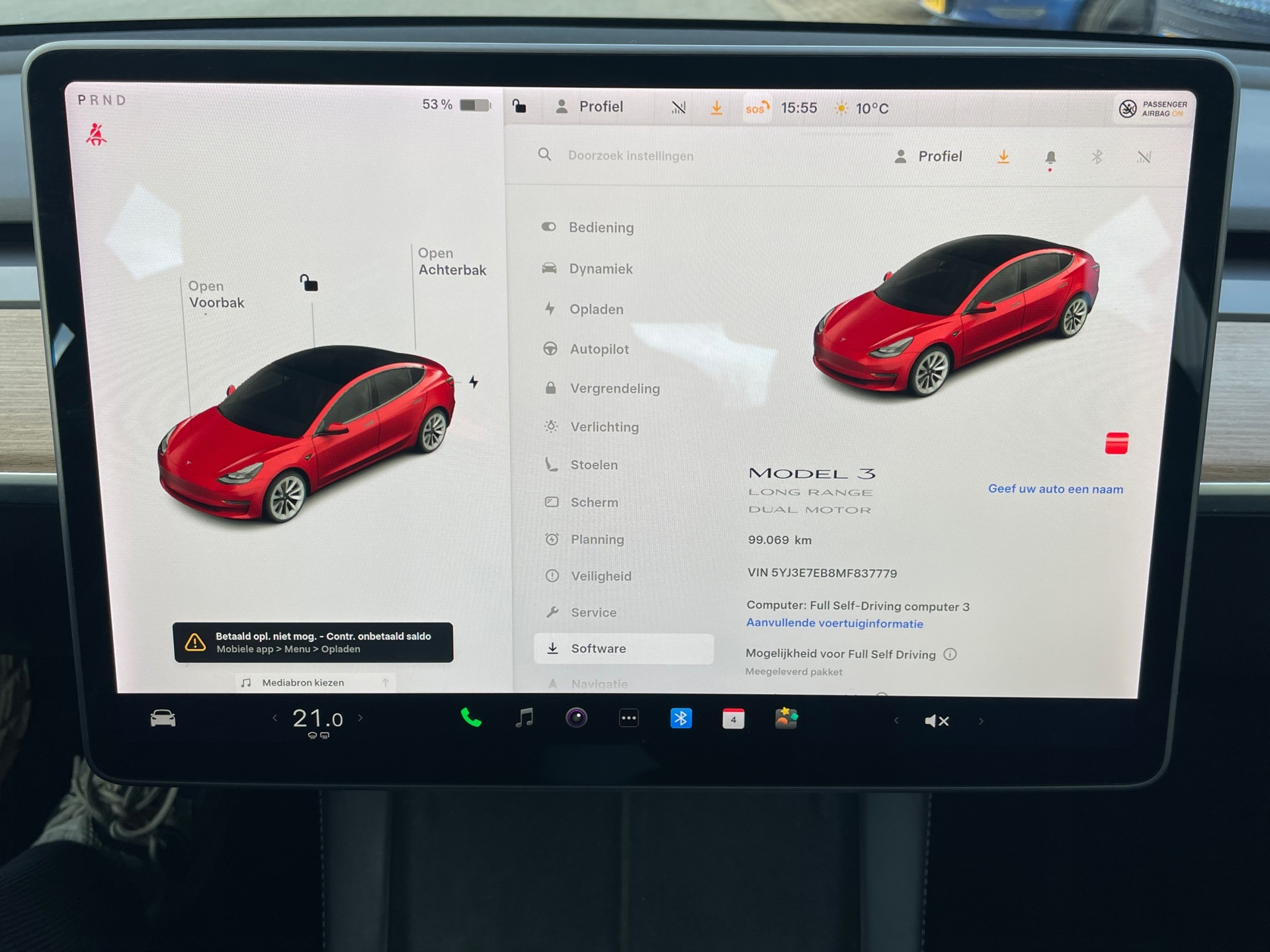 Foto van Tesla Model 3