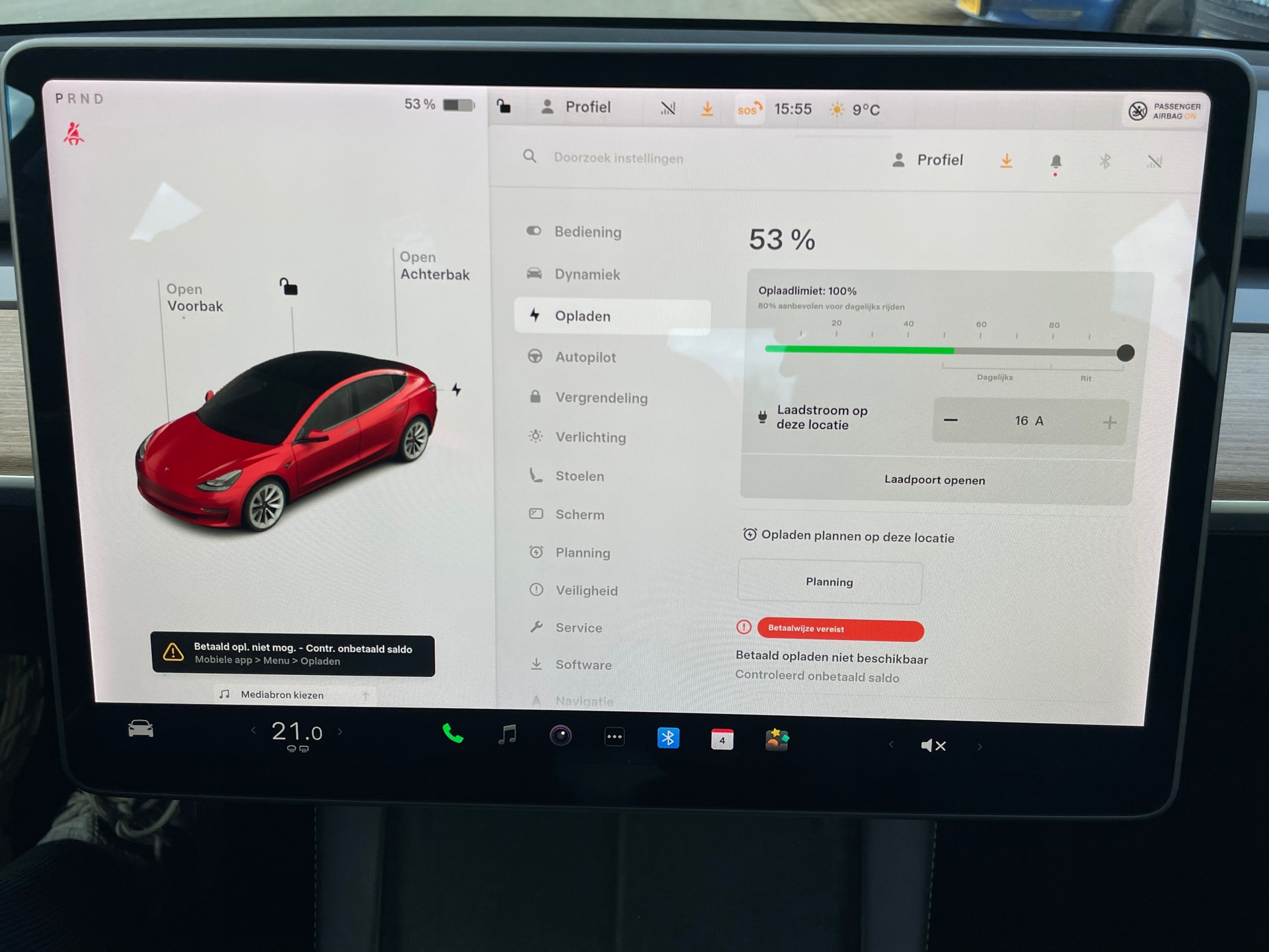Foto van Tesla Model 3