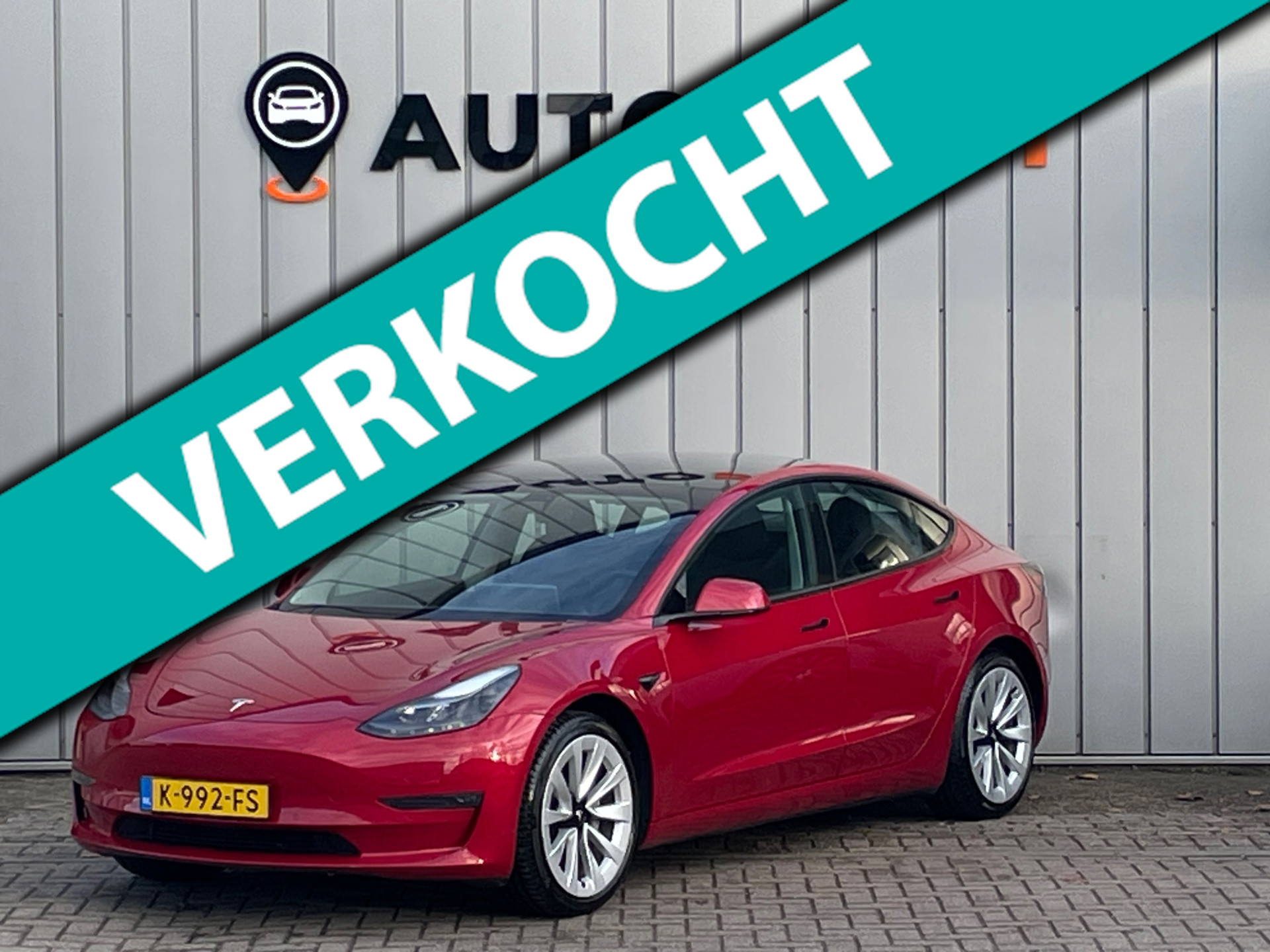 Tesla Model 3 Long Range AWD 75 kWh Facelift LFP SOH 93 % 2020 - voorkant