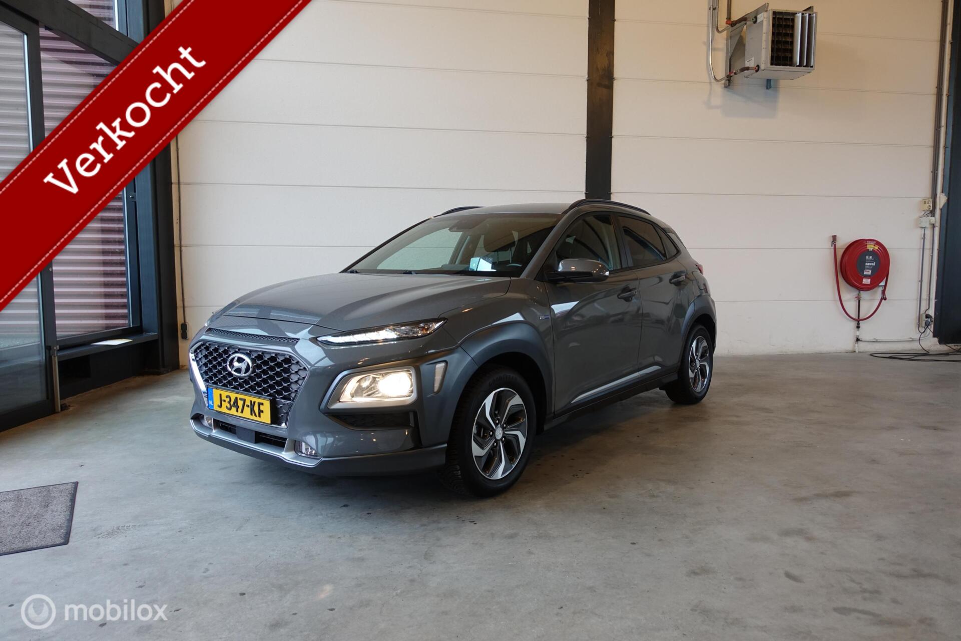 Hyundai Kona 1.6 GDI HEV Fashion - VERKOCHT 2020 - voorkant
