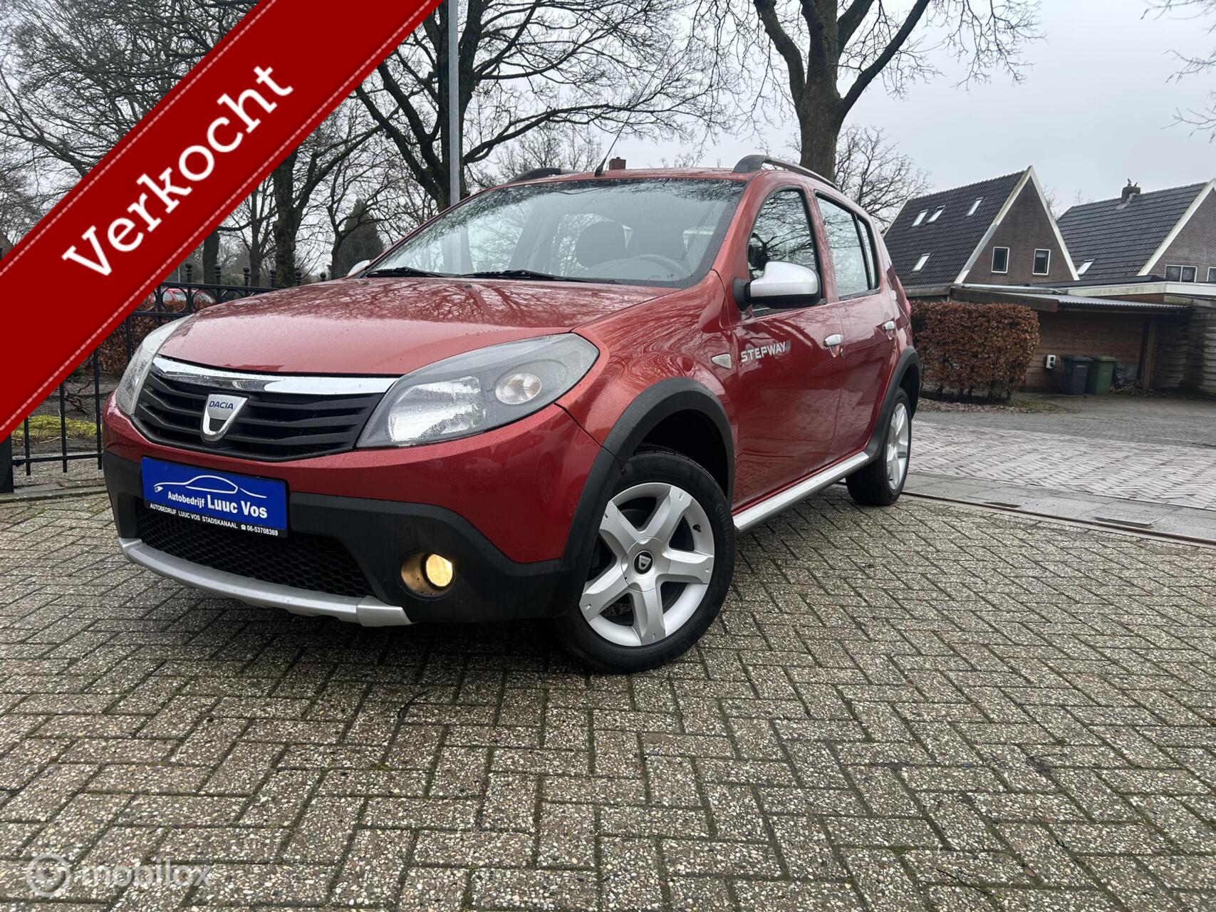 Dacia Sandero 1.6 Stepway, Airco, grote beurt, enz. 2011 - voorkant