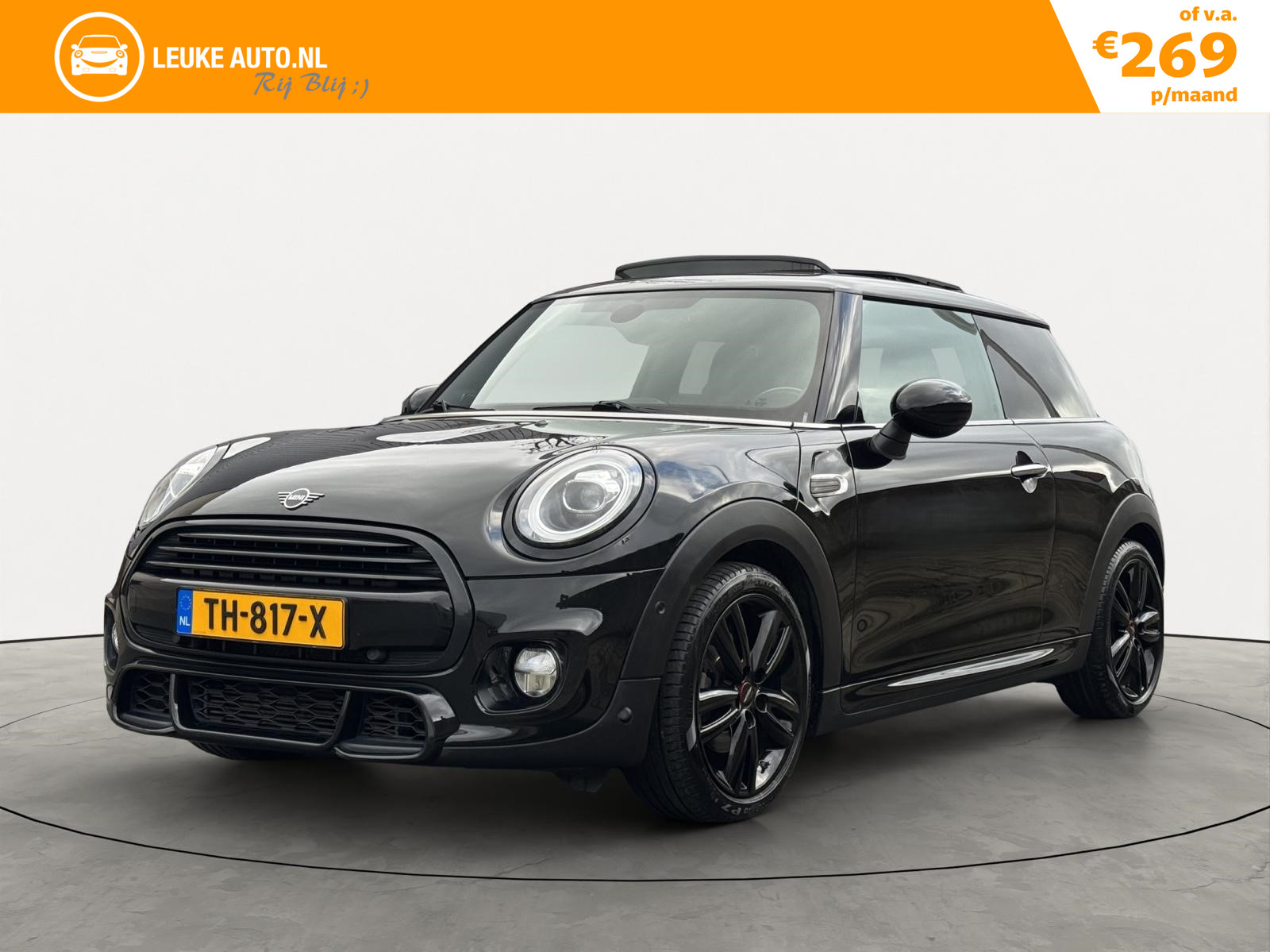 Mini Cooper 1.5 136PK John Cooper Works 2018 - voorkant