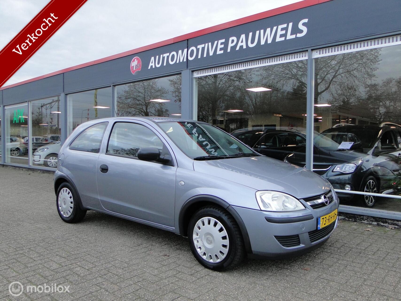 Opel Corsa 1.2-16V Rhythm, benzine, schakel, 193.613 km 2005 - voorkant