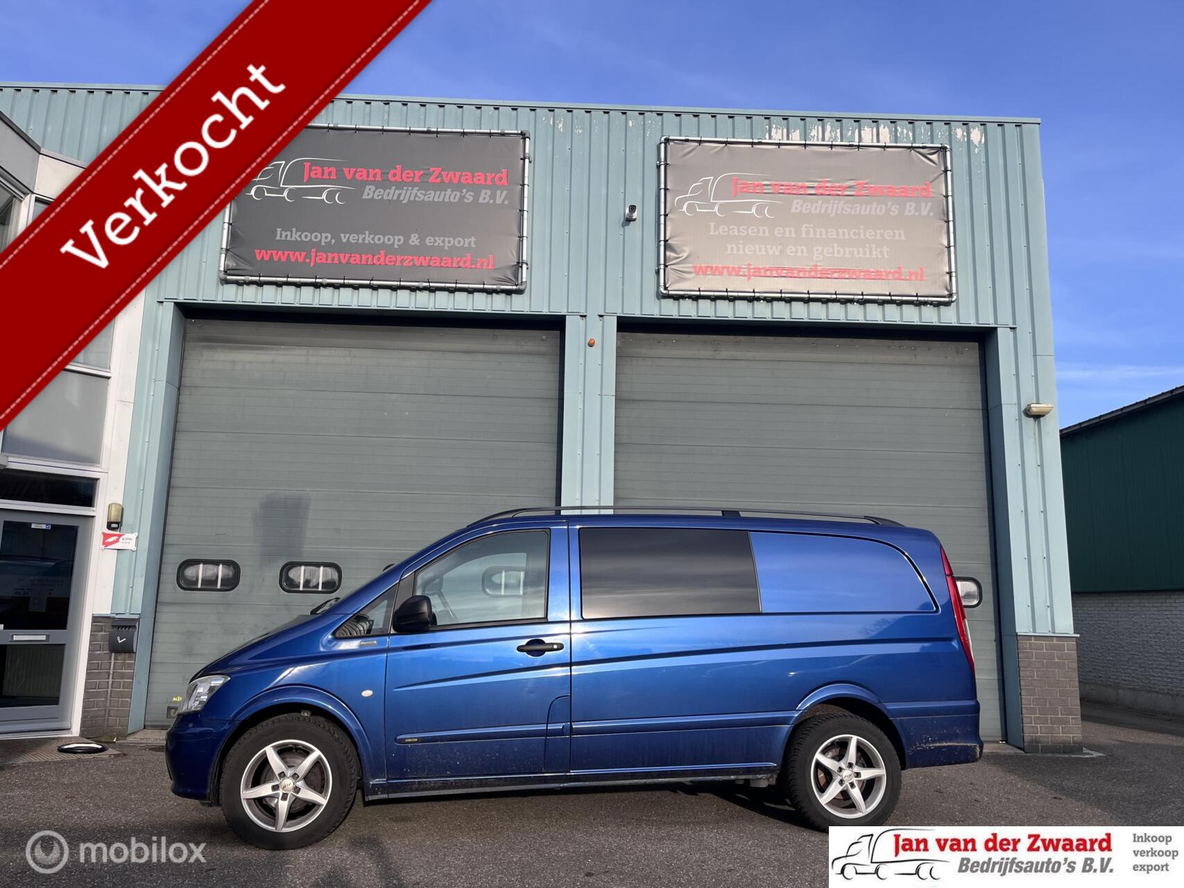 Mercedes-Benz Vito Business Van 116 CDI 320 Lang DC Luxe 2013 - voorkant