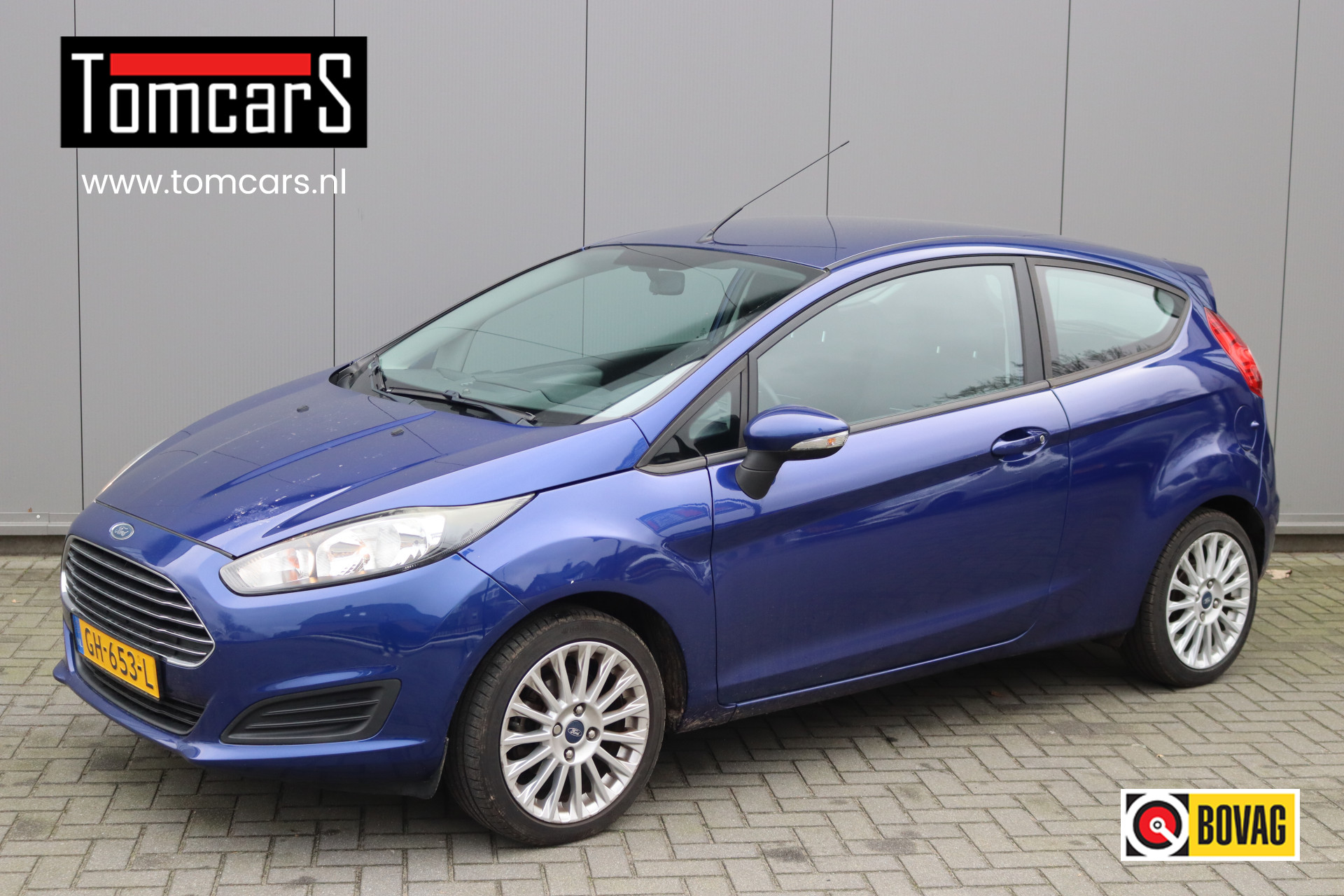 Ford Fiesta 1.0i 65PK Style Trekhaak/Airco/Bleutooth/Parkeerhulp 2015 - voorkant