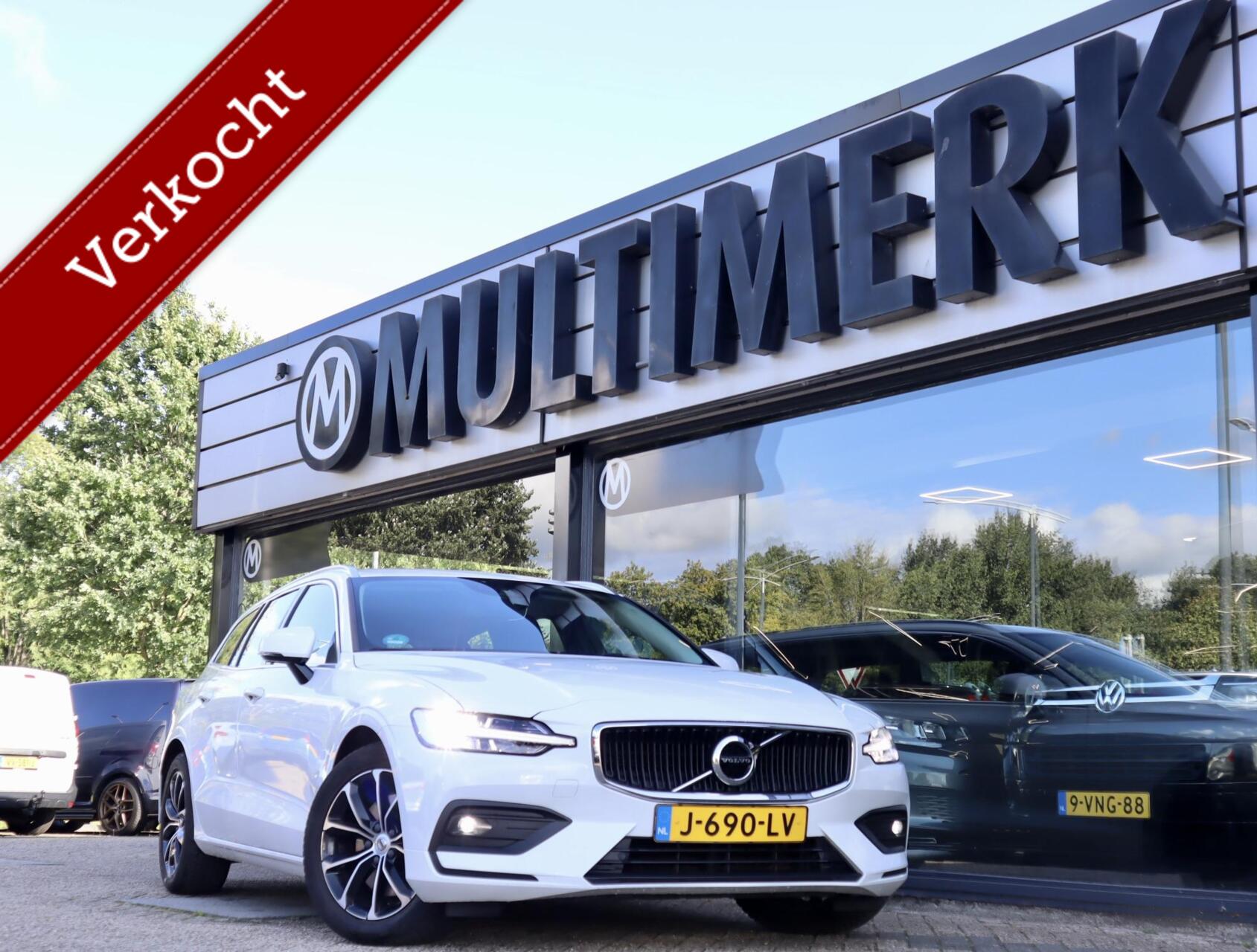 Volvo V60 2.0 B3 Business Pro, Dealer onderhouden, Trekhaak 2020 - voorkant