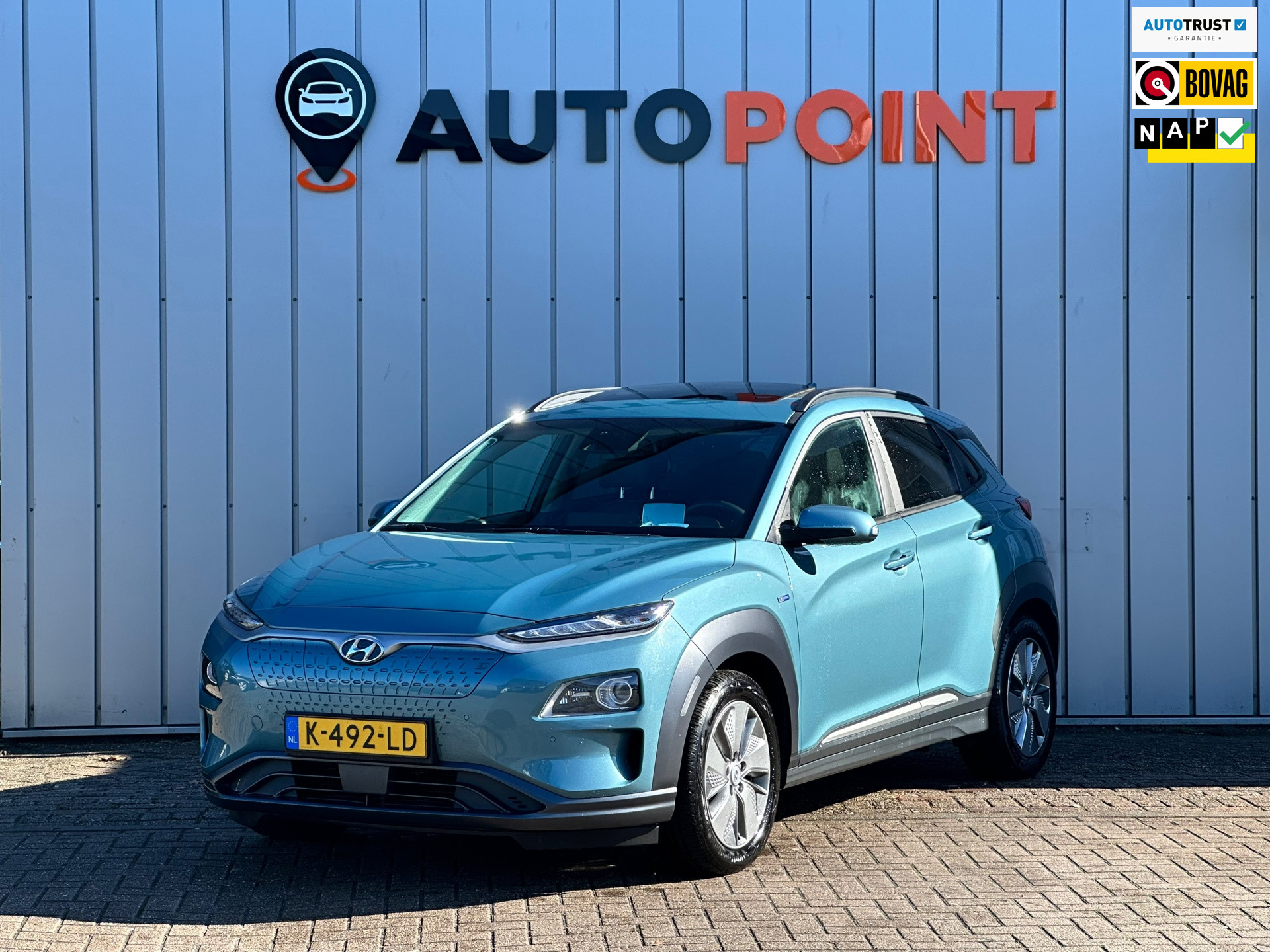 Hyundai Kona EV Limited 64 kWh 2020 - voorkant