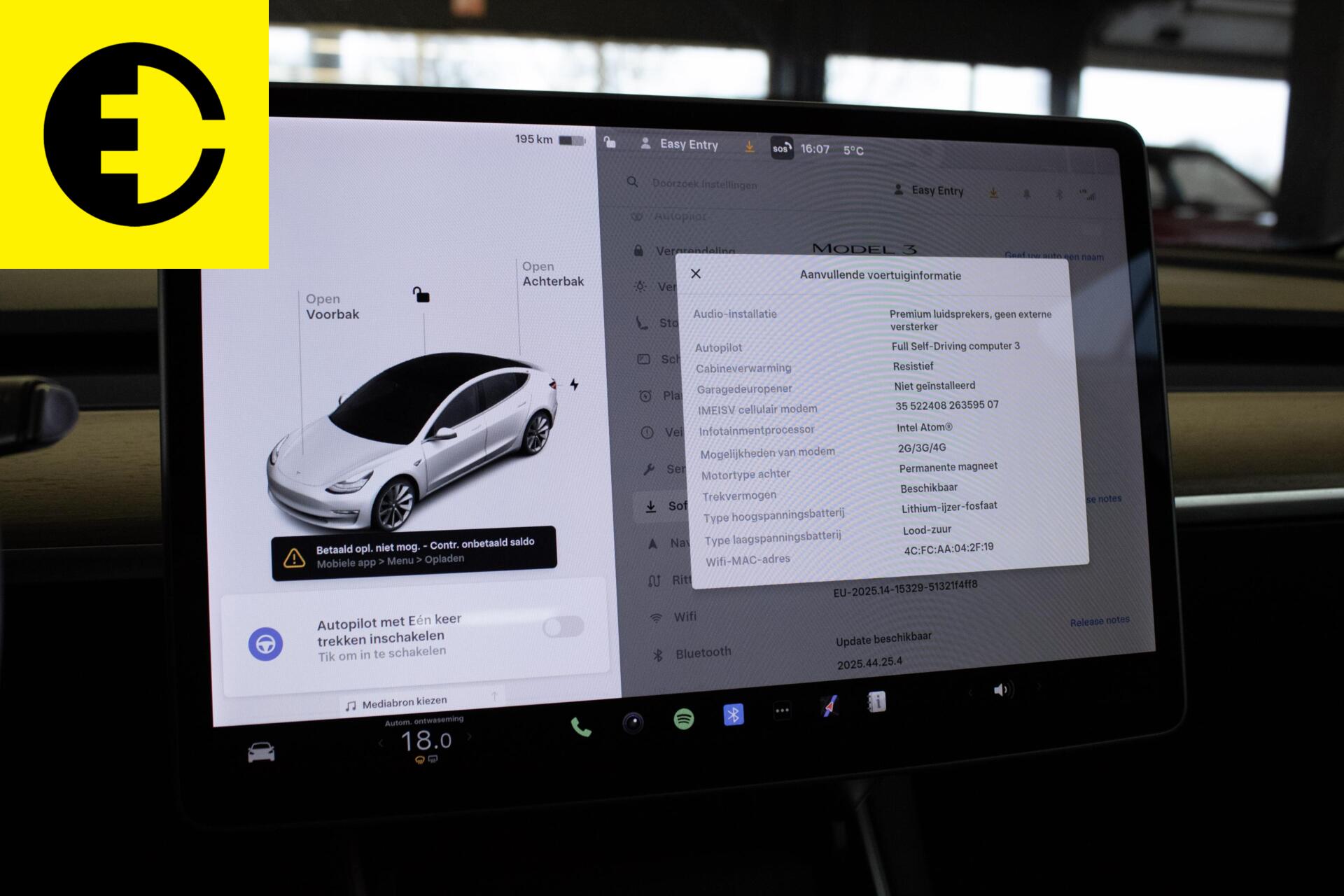 Foto van Tesla Model 3