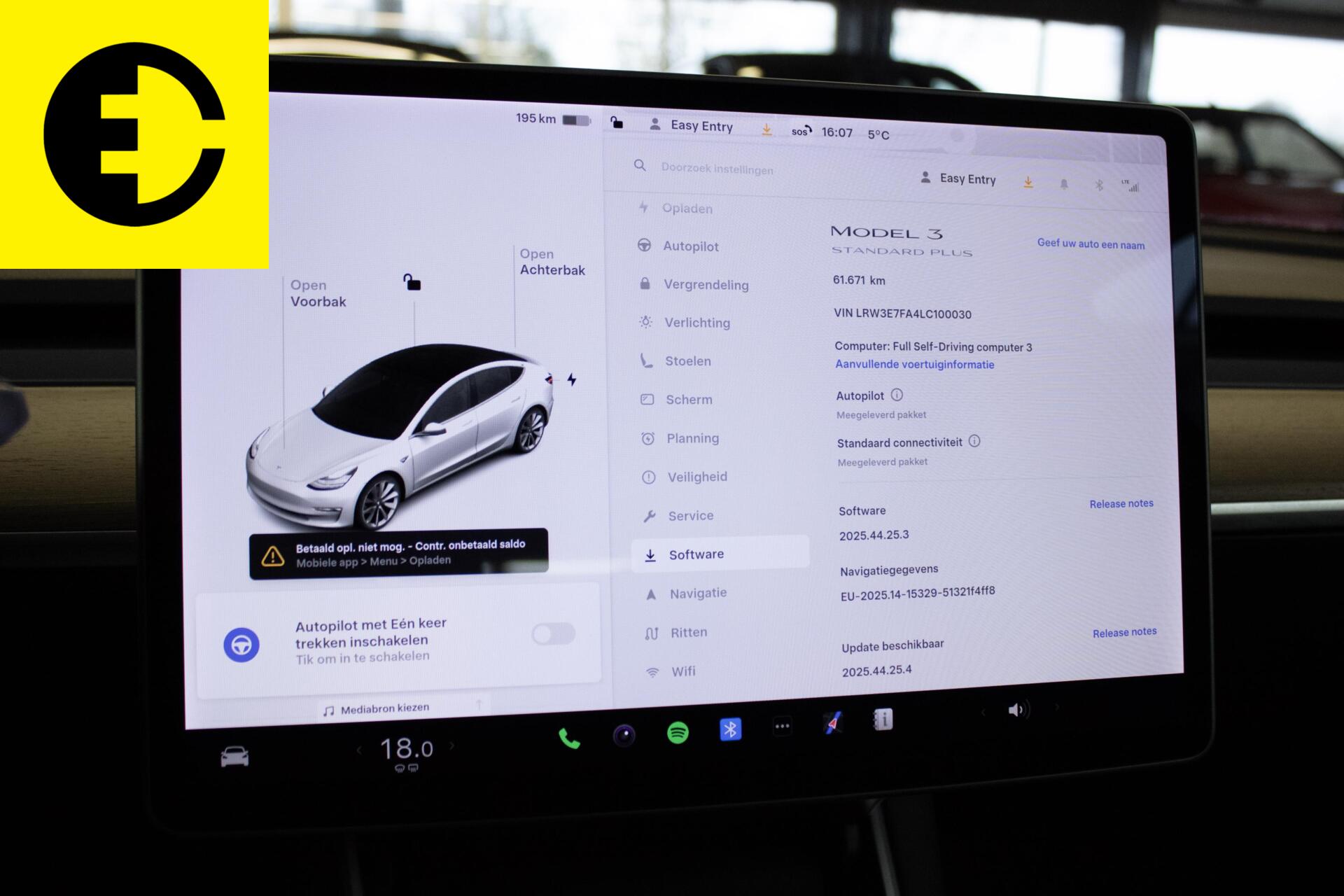 Foto van Tesla Model 3