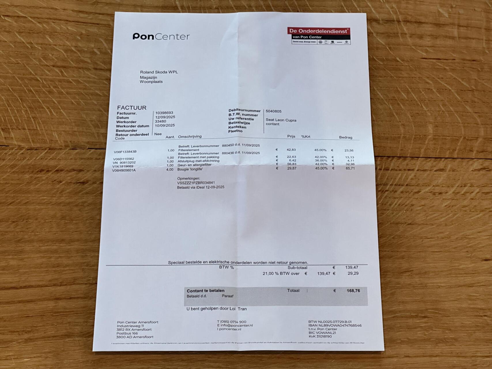 Foto van Seat Leon