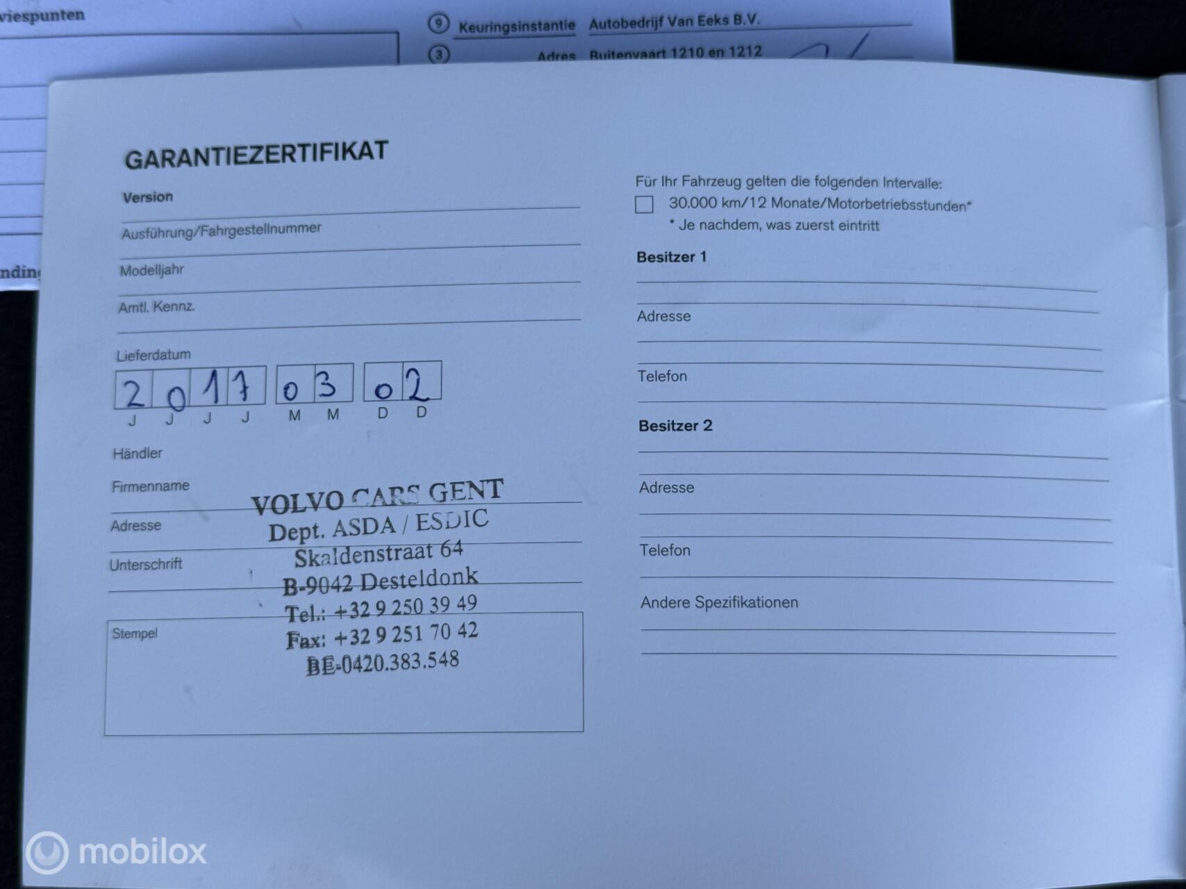 Foto van Volvo Xc60