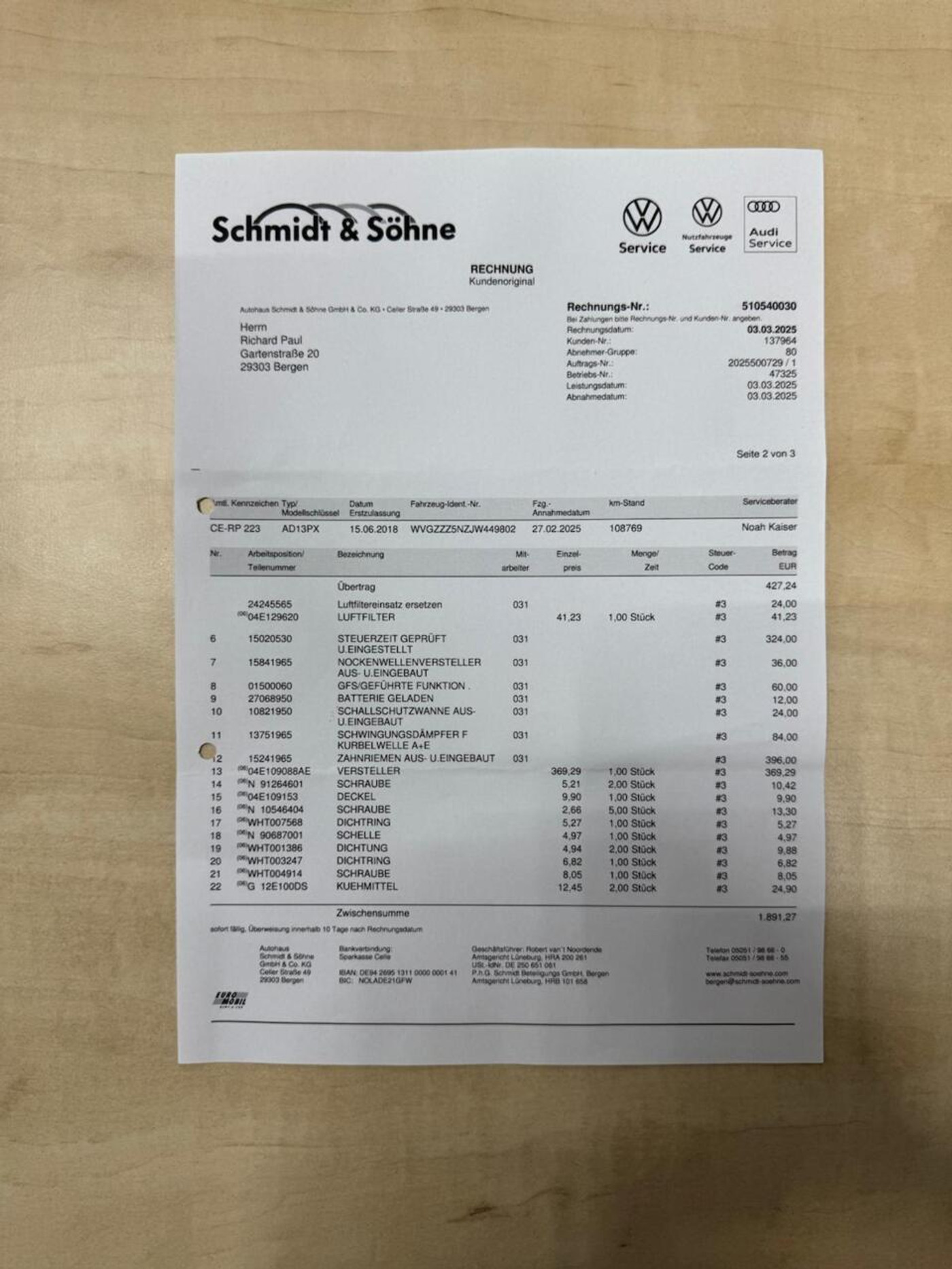 Foto van Volkswagen Tiguan