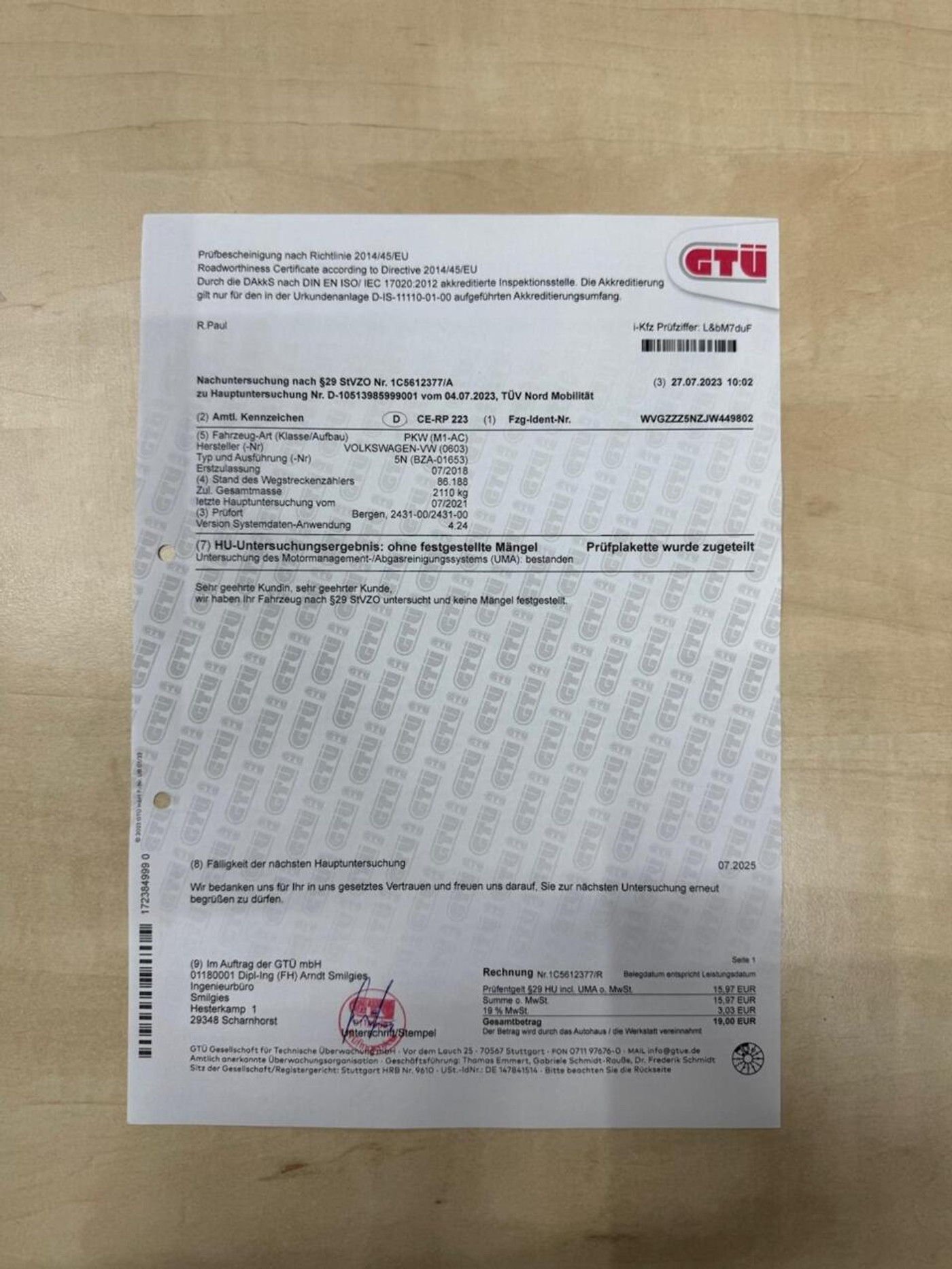 Foto van Volkswagen Tiguan