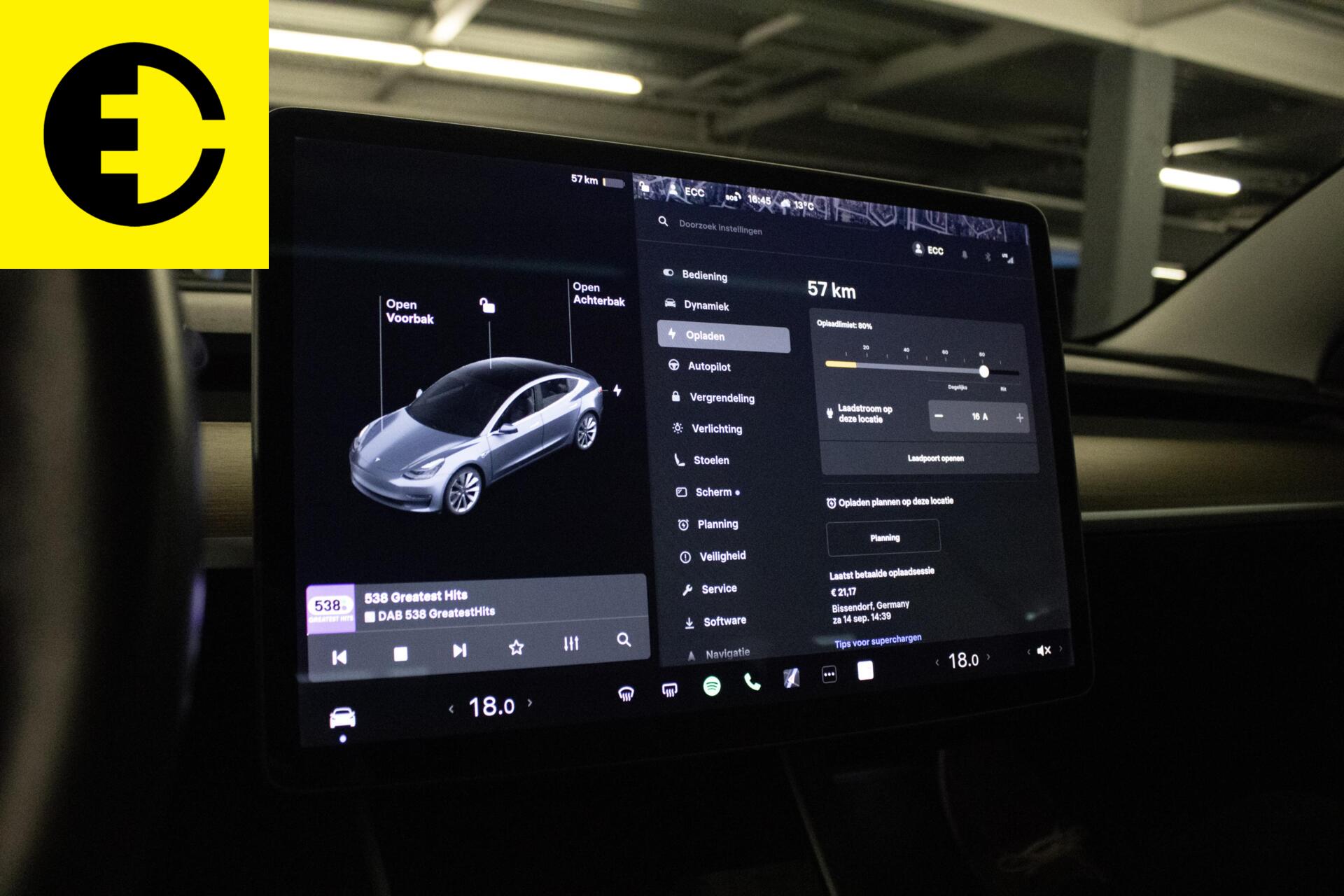 Foto van Tesla Model 3