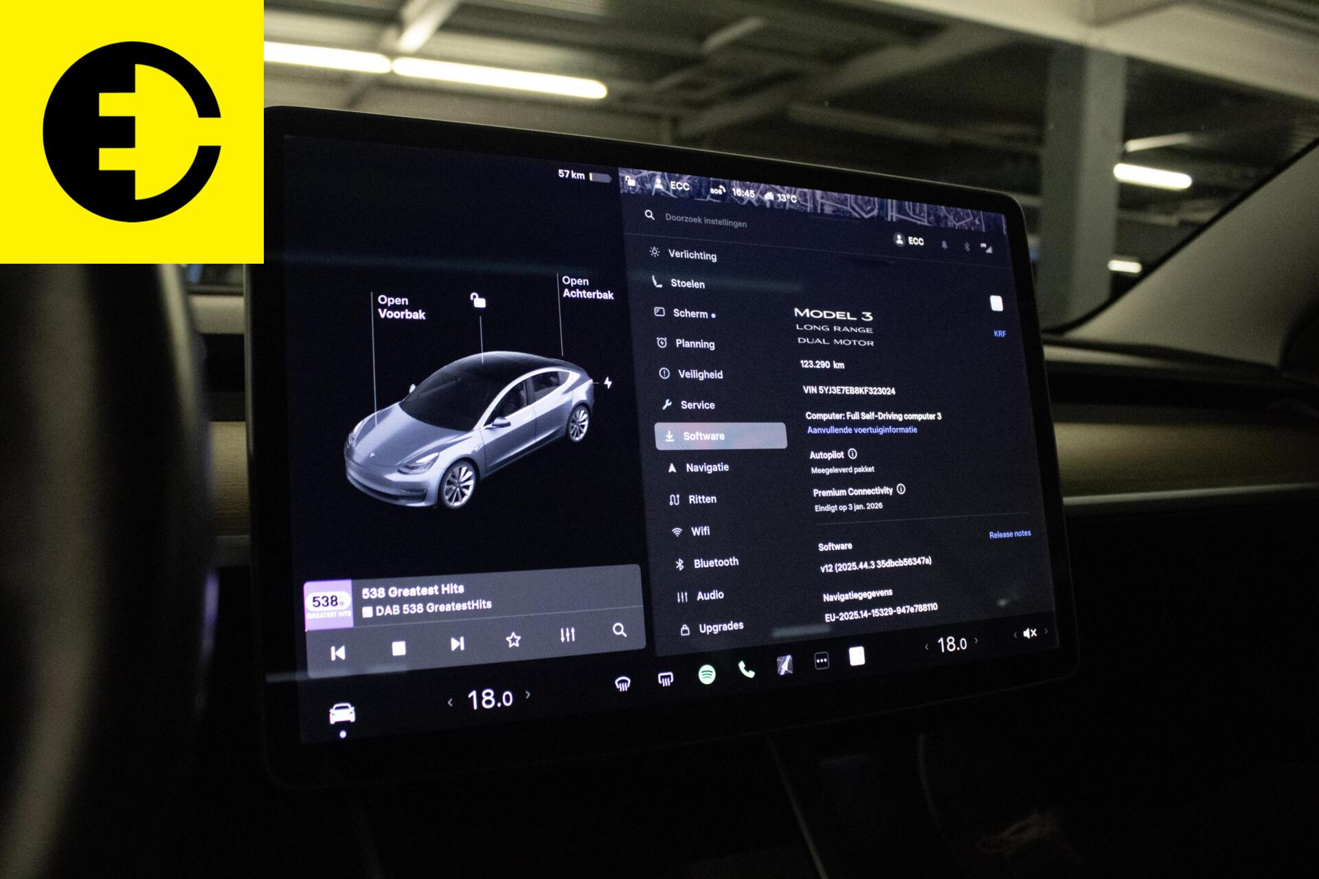 Foto van Tesla Model 3