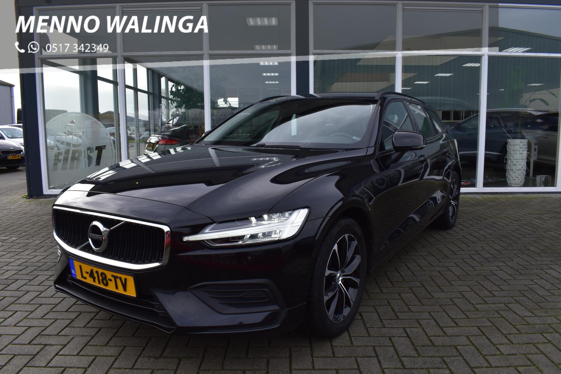 Volvo V60 2.0 B3 Momentum Advantage|Automaat|Applecarplay/android auto|Navi|Cruise control 2021 - voorkant