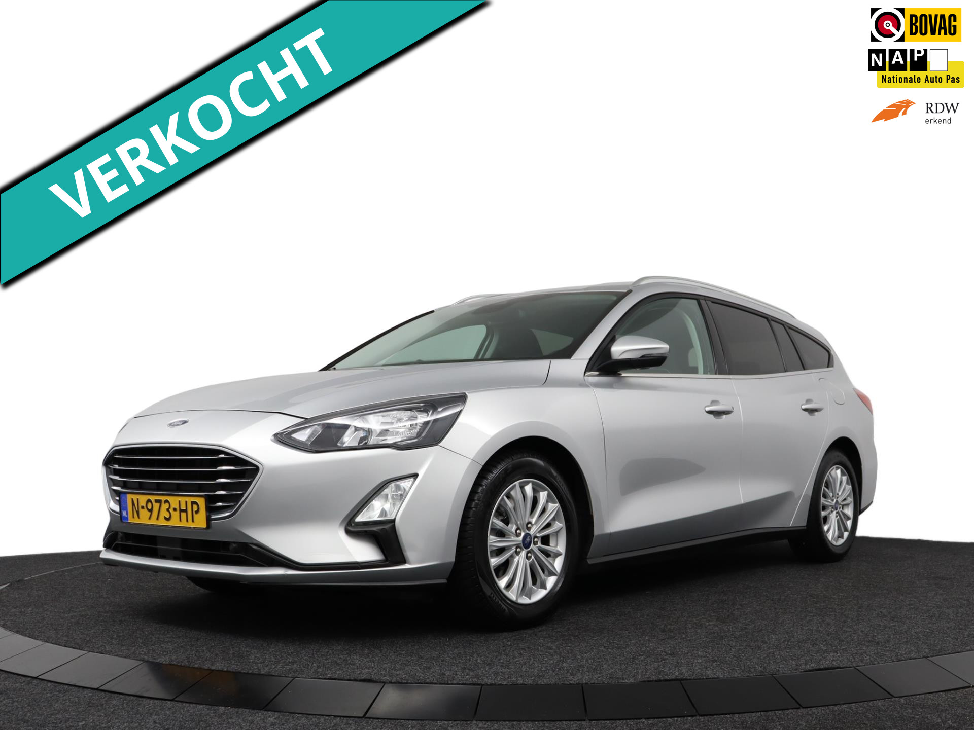 Ford Focus 1.0 EcoBoost 125 pk Titanium X Business Trekhaak/Camera/Ecc/Elektr.achterklep 2021 - voorkant