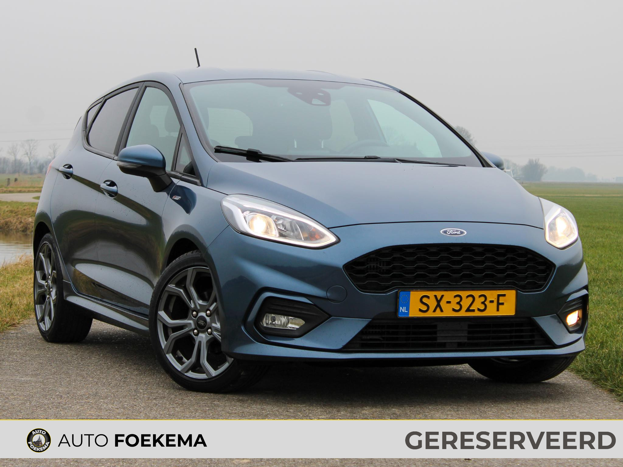 Ford Fiesta 1.0 EcoBoost ST-Line 2018 - voorkant