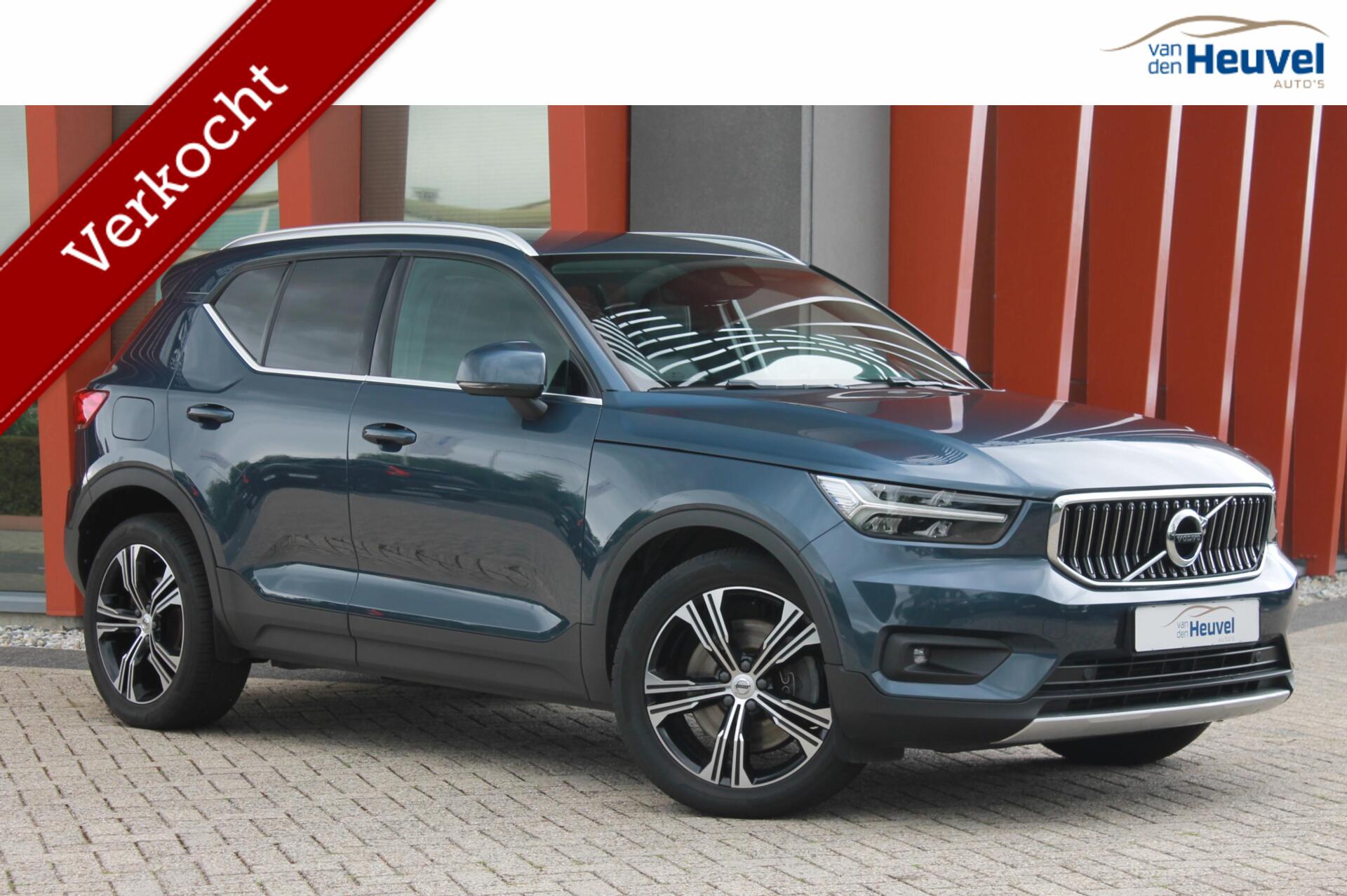 Volvo XC40 T4 Recharge Inscription | Stoelverwarming | Trekhaak | Leder | Parkeercamera | Keyless 2021 - voorkant