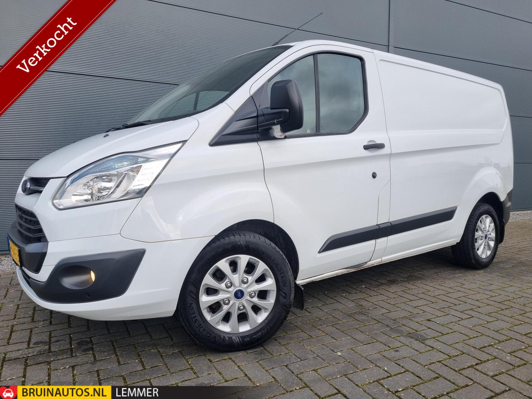 Ford Transit Custom 2.2TDCI L1H1 Airco Camera Trekhaak Marge 2015 - voorkant