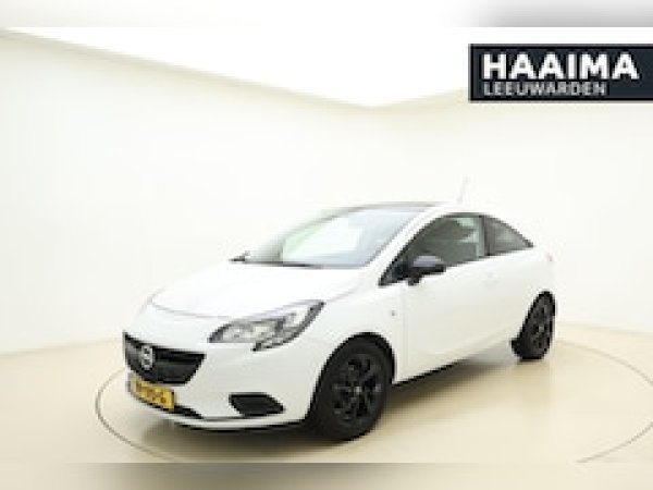 Opel Corsa 1.4 Black Edition 2018 - voorkant