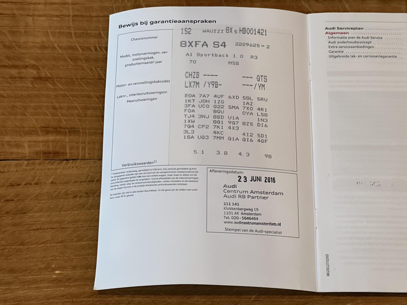 Foto van Audi A1 Sportback