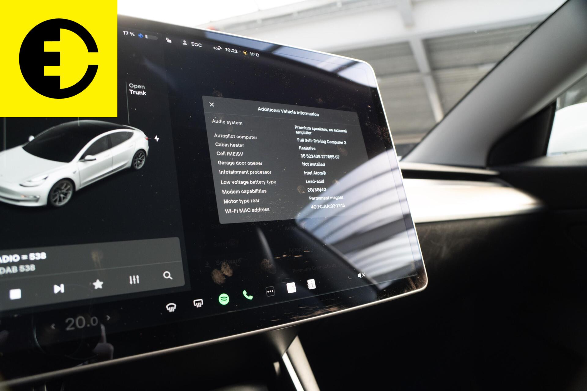 Foto van Tesla Model 3