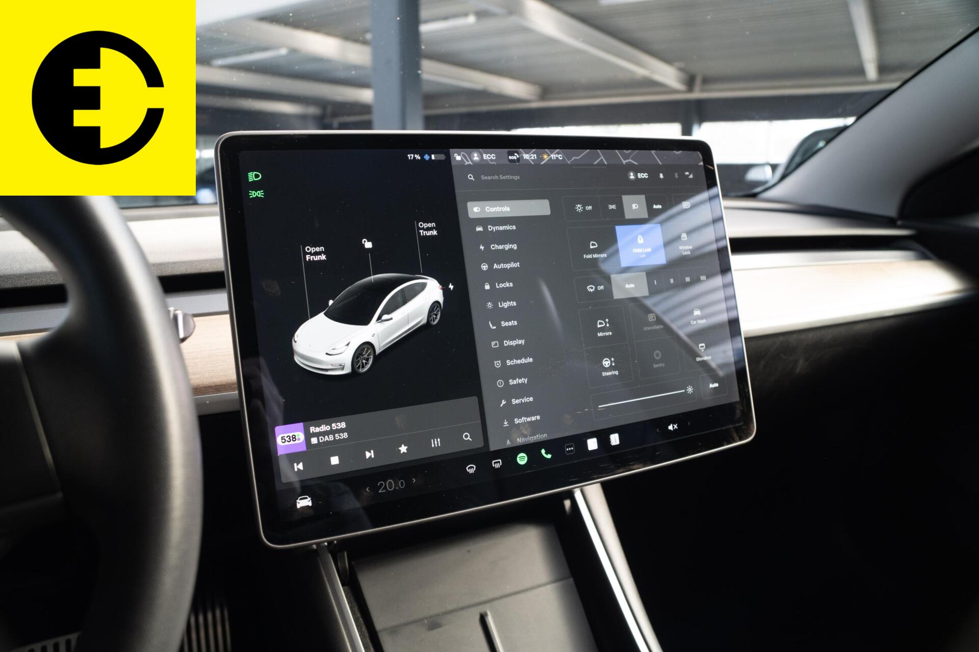 Foto van Tesla Model 3