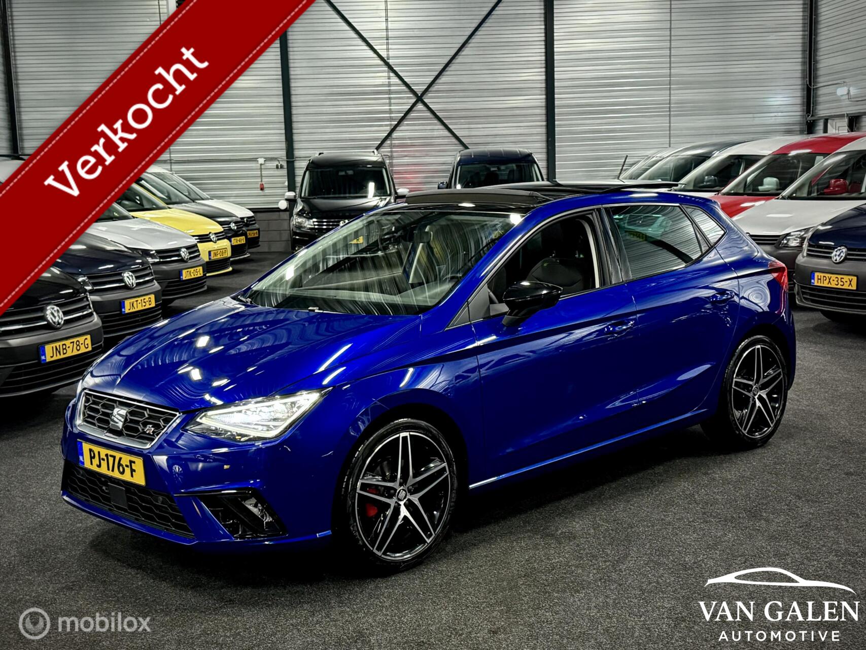 Seat Ibiza 1.0 TSI FR NAP BOMVOL! 1e Eig|Pano|Led|Cruise 2017 - voorkant
