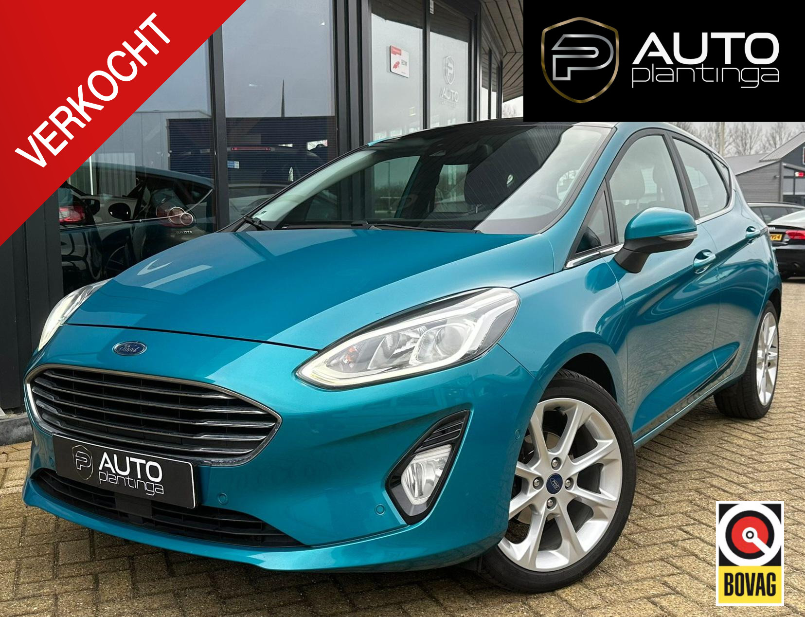 Ford Fiesta 1.0 EcoBoost Titanium 2017 - voorkant