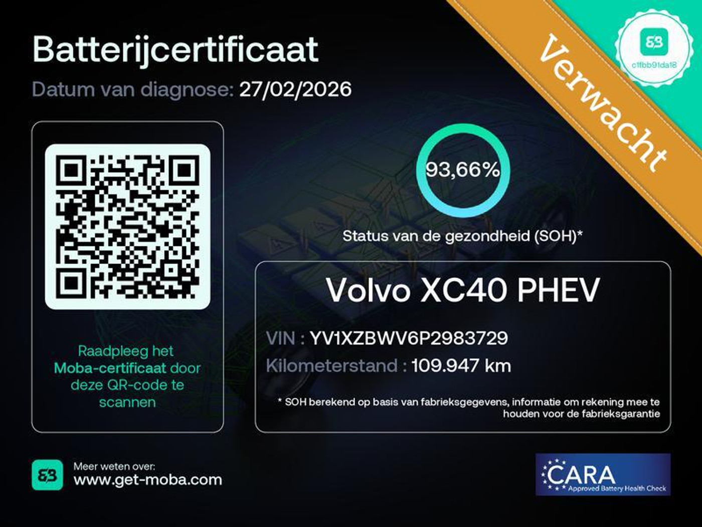 Foto van Volvo XC40
