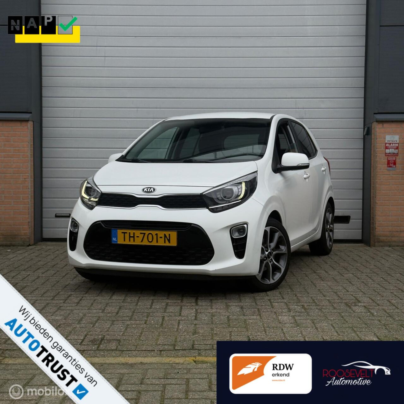 Kia Picanto 1.0 CVVT Design Edition / CARPLAY / CAMERA / LED 2018 - voorkant