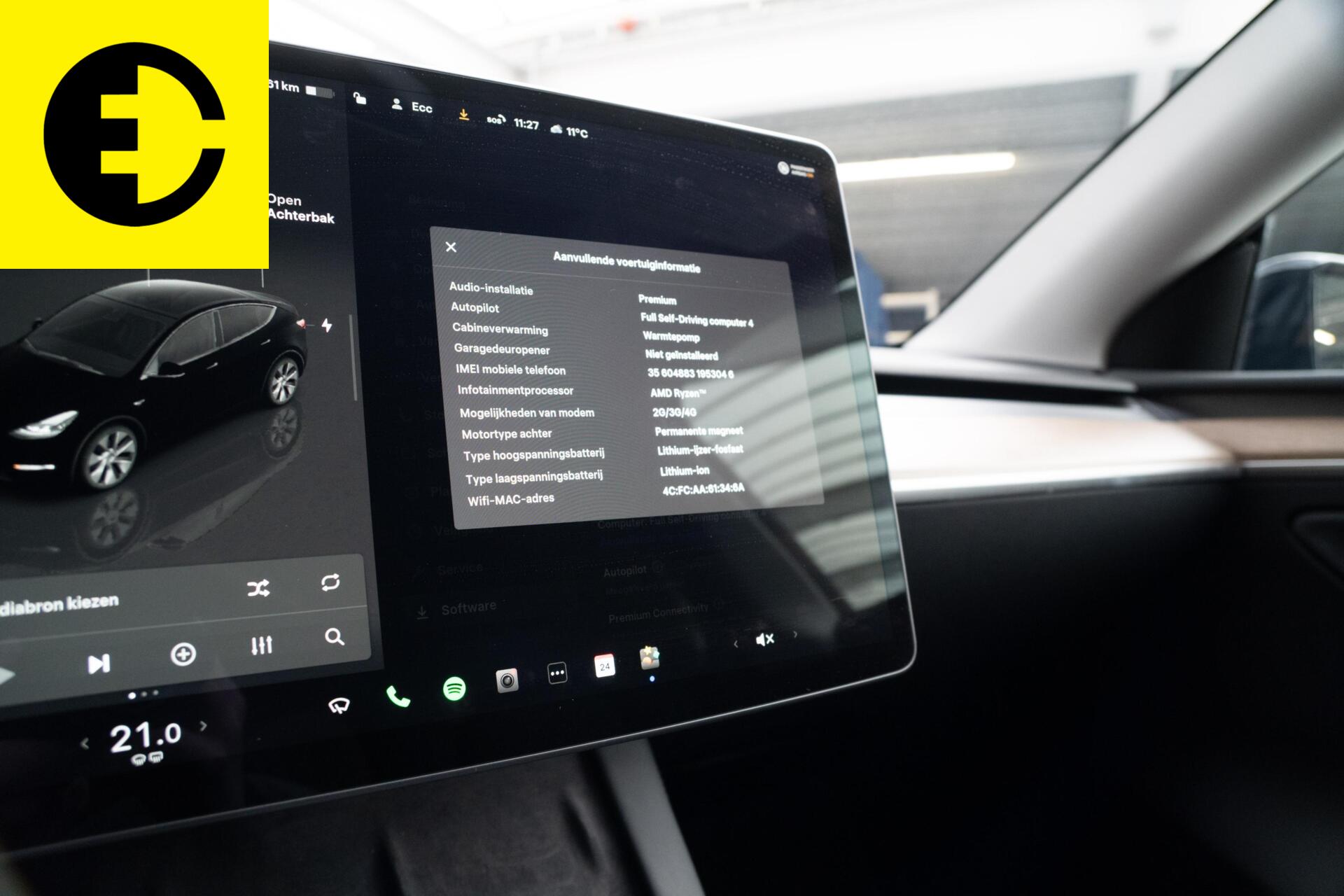 Foto van Tesla Model Y