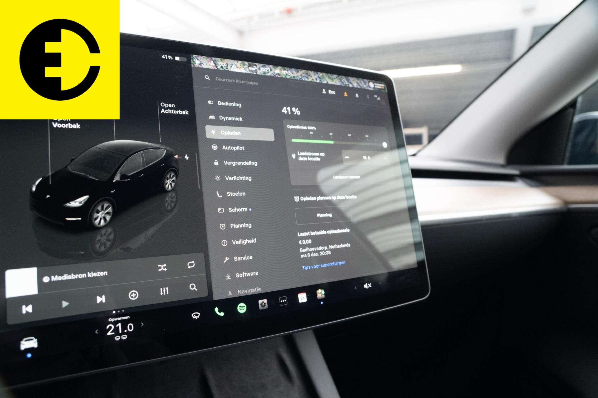 Foto van Tesla Model Y