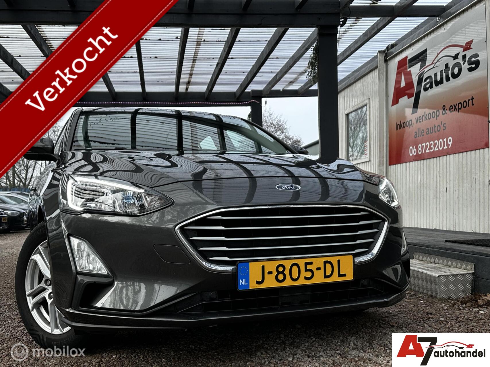 Ford Focus 1.0 EcoBoost Trend Edition Business Nieuwe APK 2020 - voorkant