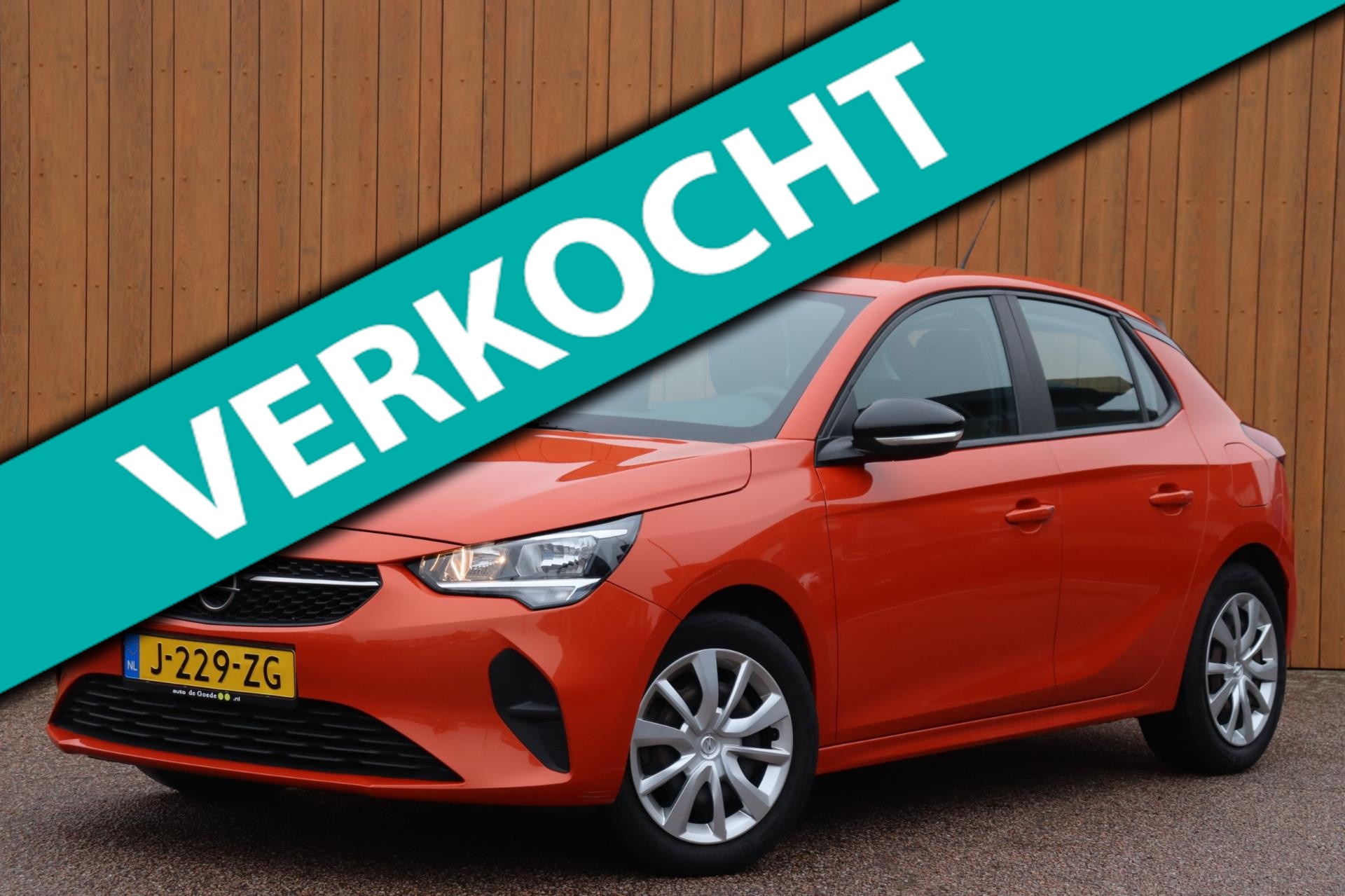 Opel Corsa 1.2 Turbo Edition org.NL afn-trekhaak pdc 2020 - voorkant