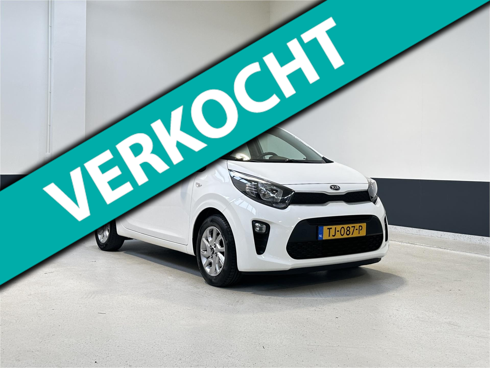 Kia Picanto 1.0 CVVT EconomyPlusLine |Bluetooth | Airco | NL | LM velgen | 2018 - voorkant