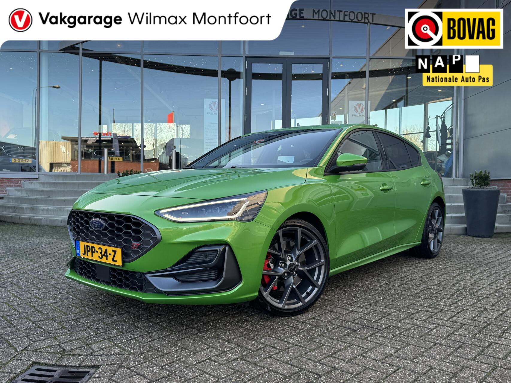 Ford Focus 2.3 EcoBoost ST-X|Performane Pack| Adaptive cruise| Winter Pack|Head Up Display|Camera|AGR-stoelen| 2023 - voorkant