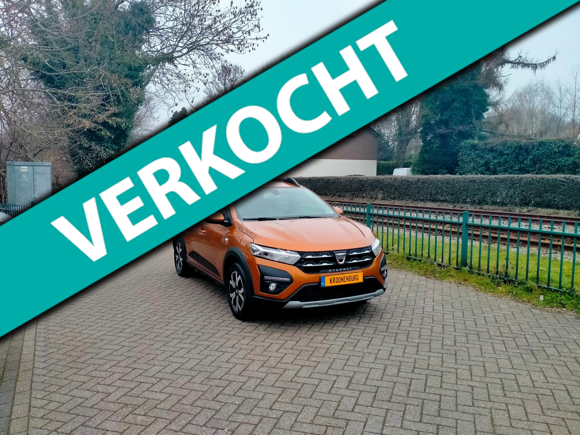 Dacia Sandero STEPWAY 1.0 TCe 90 Comfort AUTOMAAT navi clima trekhaak ALLINPRIJS 2022 - voorkant