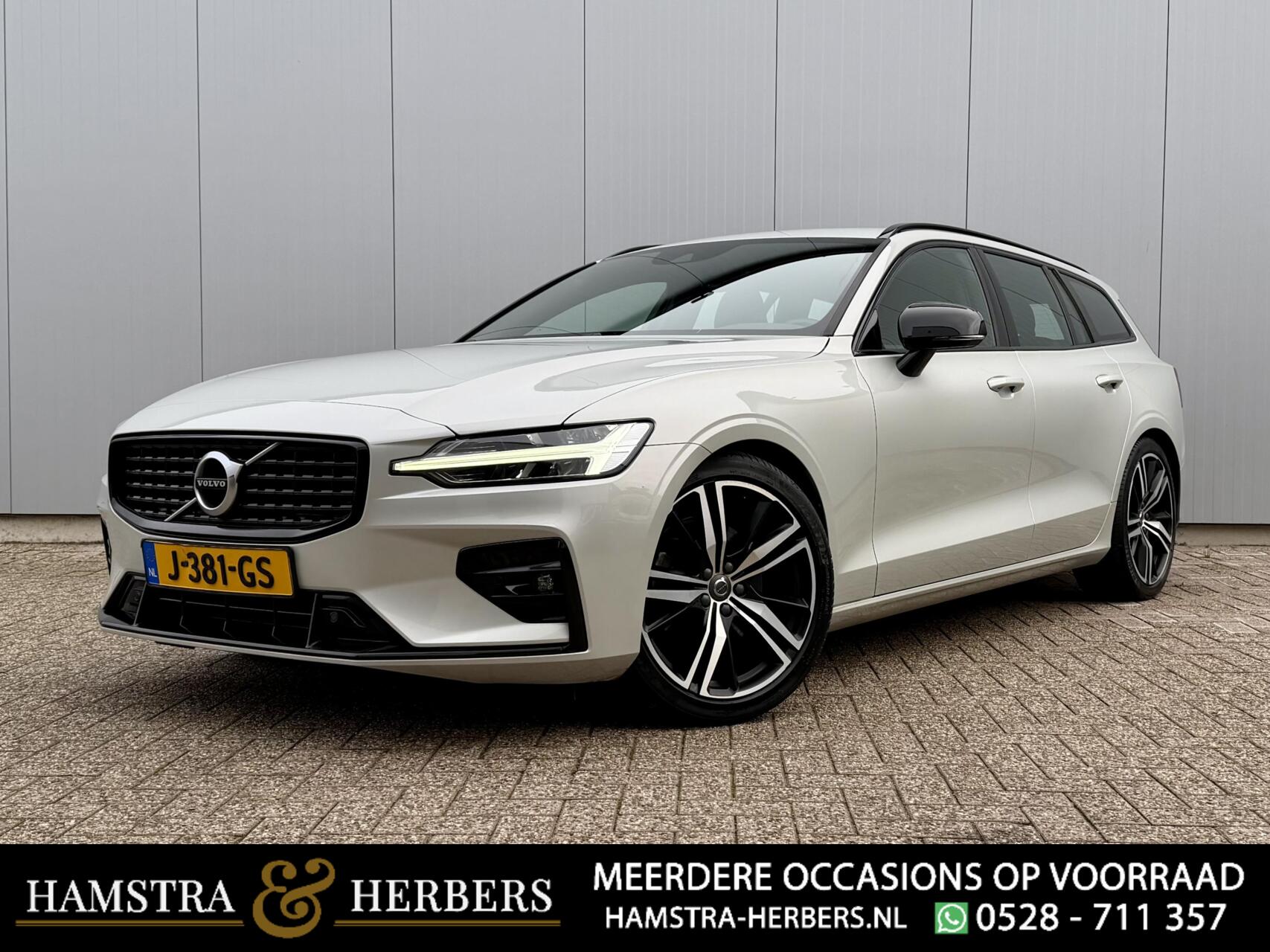 Volvo V60 2.0 B3 R-Design bomvol! 2020 - voorkant