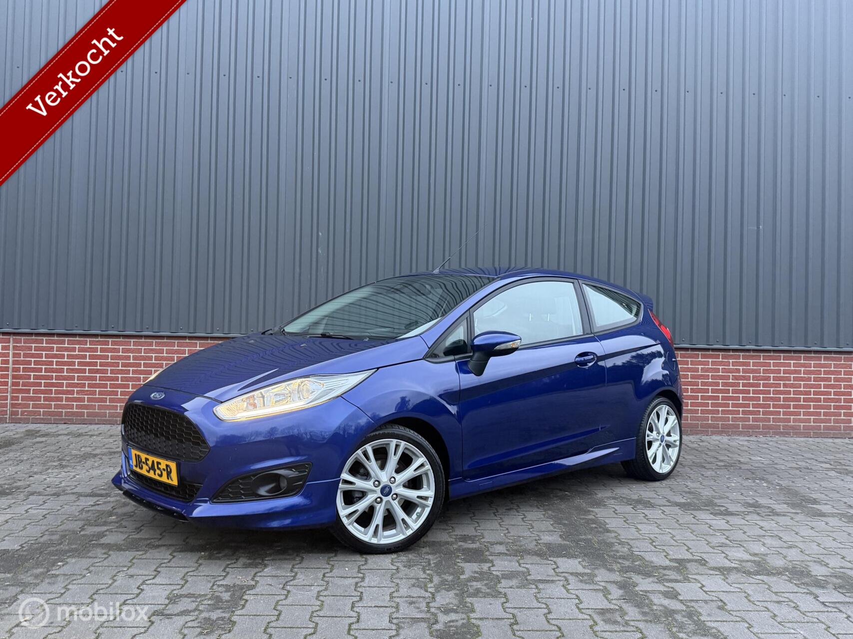 Ford Fiesta 1.0 EcoBoost Sport 125Pk St Navi Cruise Pdc Nap 2016 - voorkant
