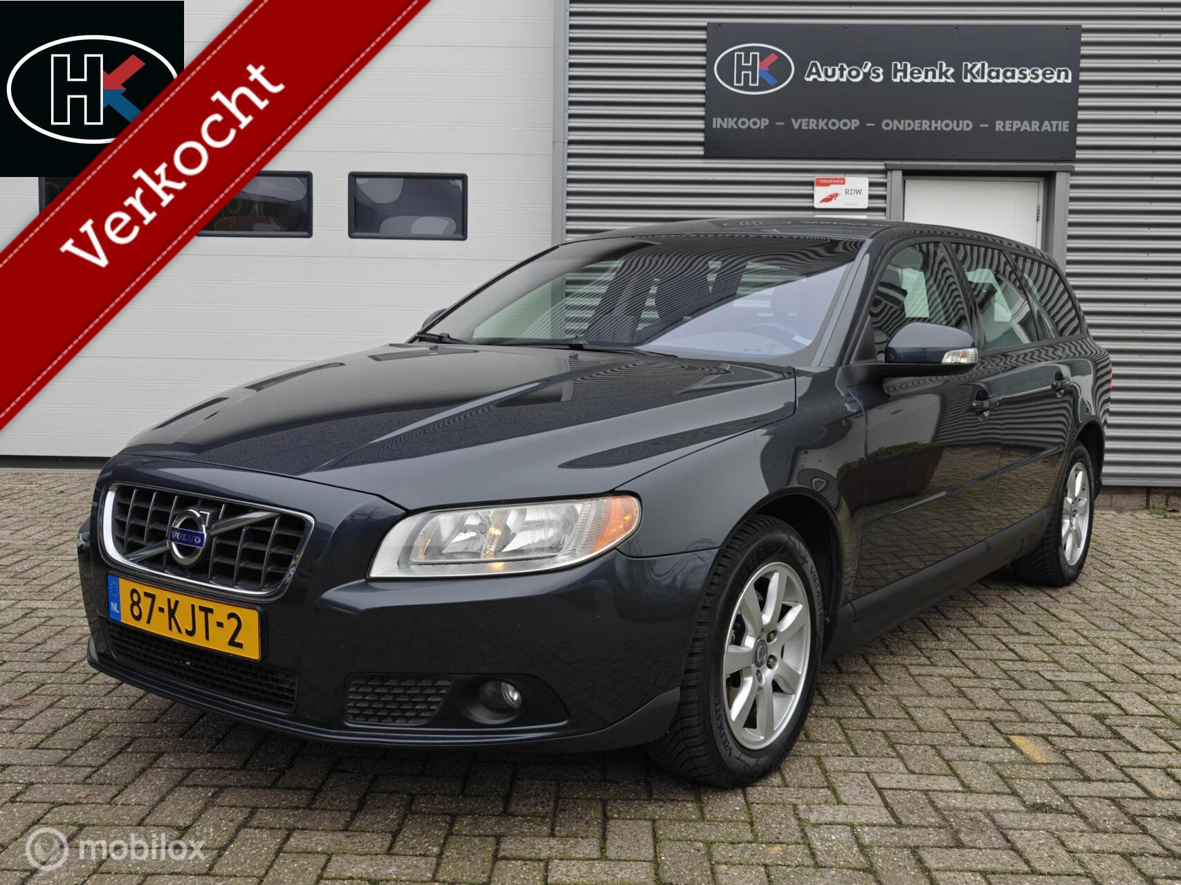 Volvo V70 2.0 146pk H5 Limited Edition Clima Leder Trekhaak 2010 - voorkant