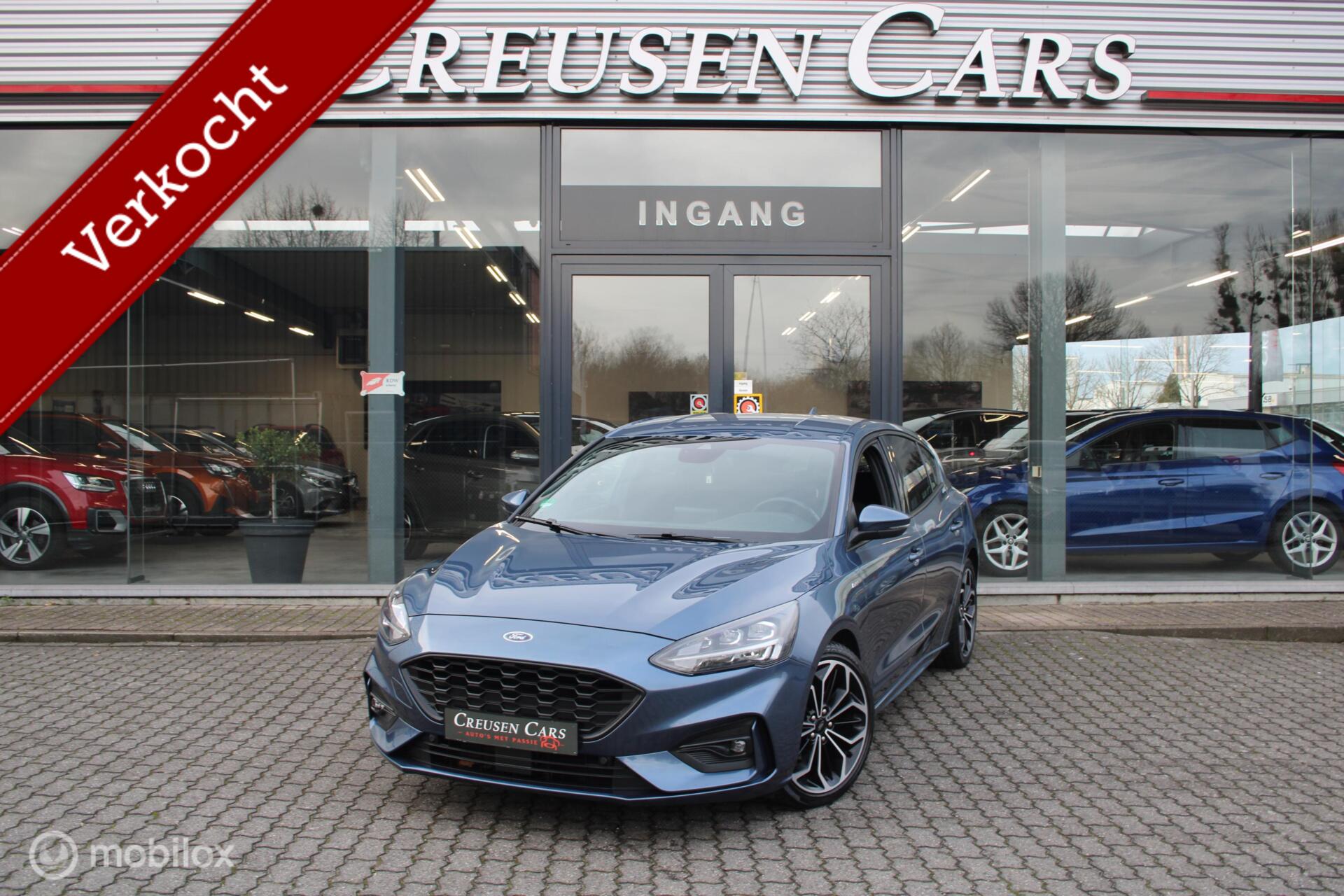 Ford Focus 1.0 EcoBoost ST Line Business/Led/Stuur/stoelverw/ 2019 - voorkant