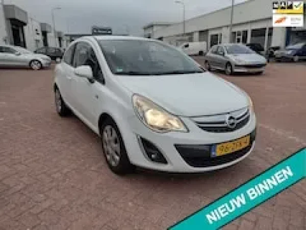 Opel Corsa 1.2 EcoFlex  Anniversay Edition LPG 2012 - voorkant