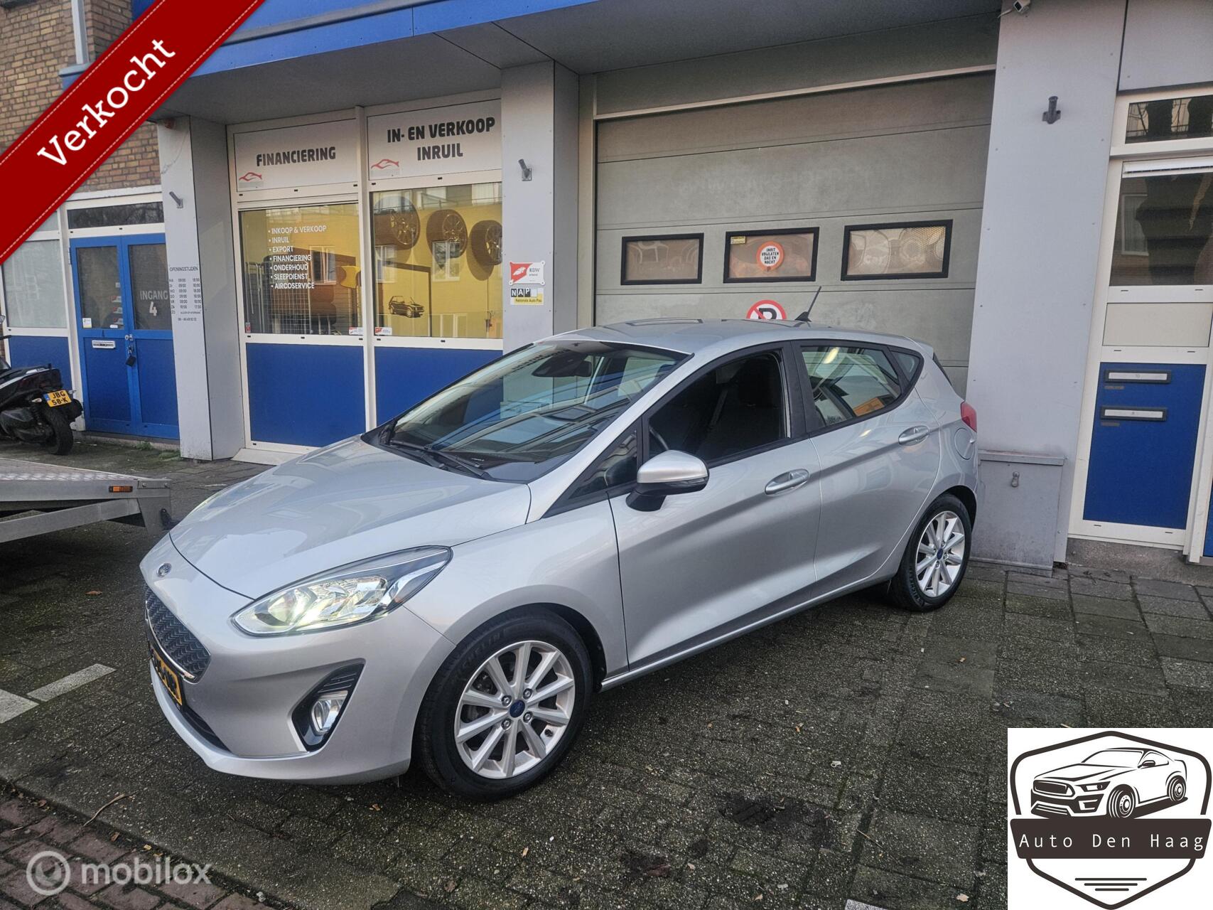 Ford Fiesta 1.0 EcoBoost 125 pk Automaat Achteruitrijcamera Android Carplay 2020 - voorkant