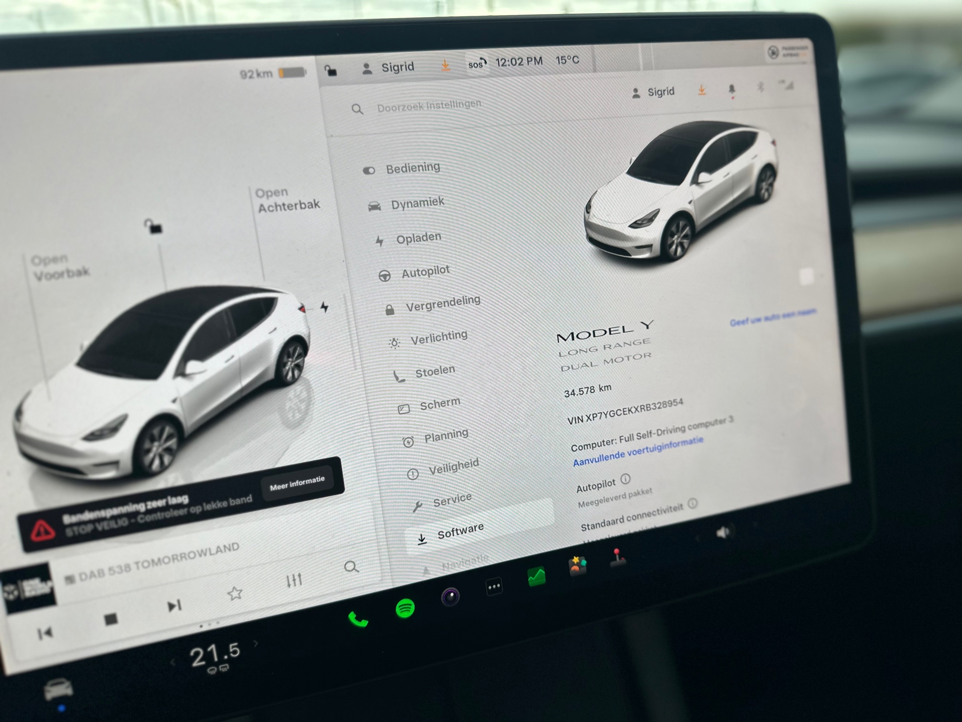 Foto van Tesla Model Y