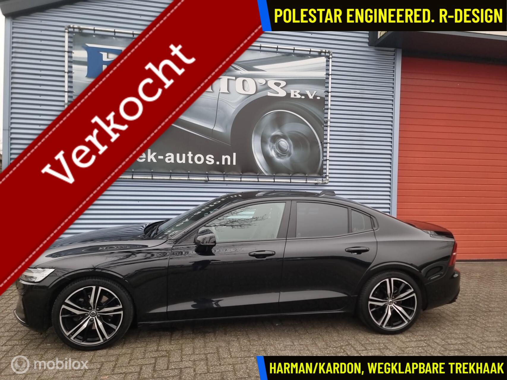 Volvo S60 2.0 T4 R-Design Aut-8 Polestar 211pk Harman/Kardon 2020 - voorkant